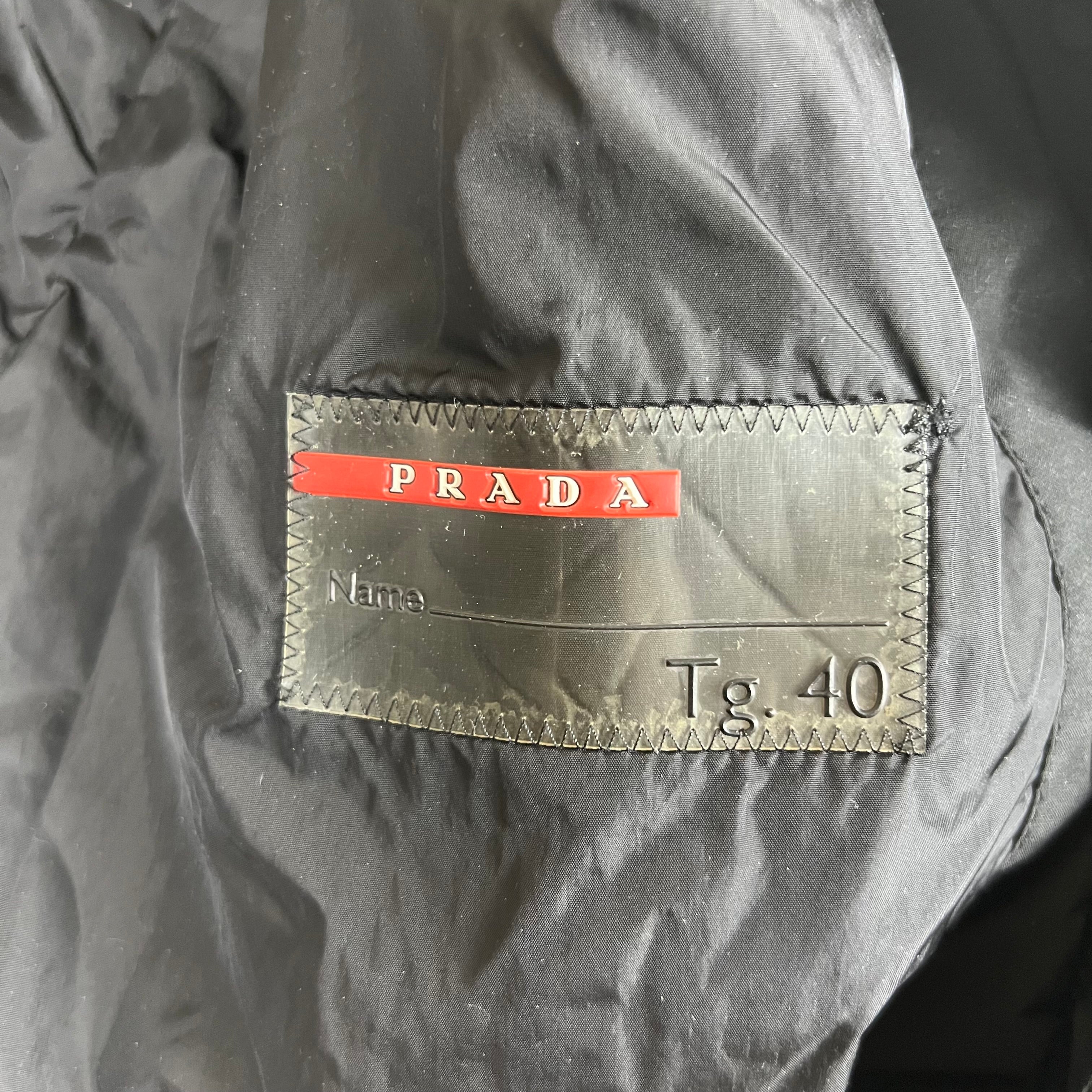2006 Prada Women’s Rain Parka Black