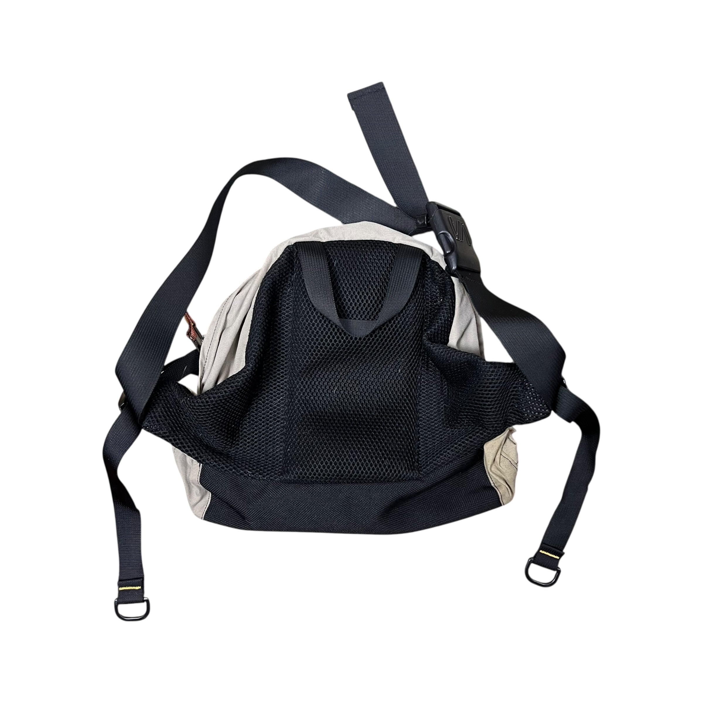 Vintage Salomon 6 Cross Body Bag Beige