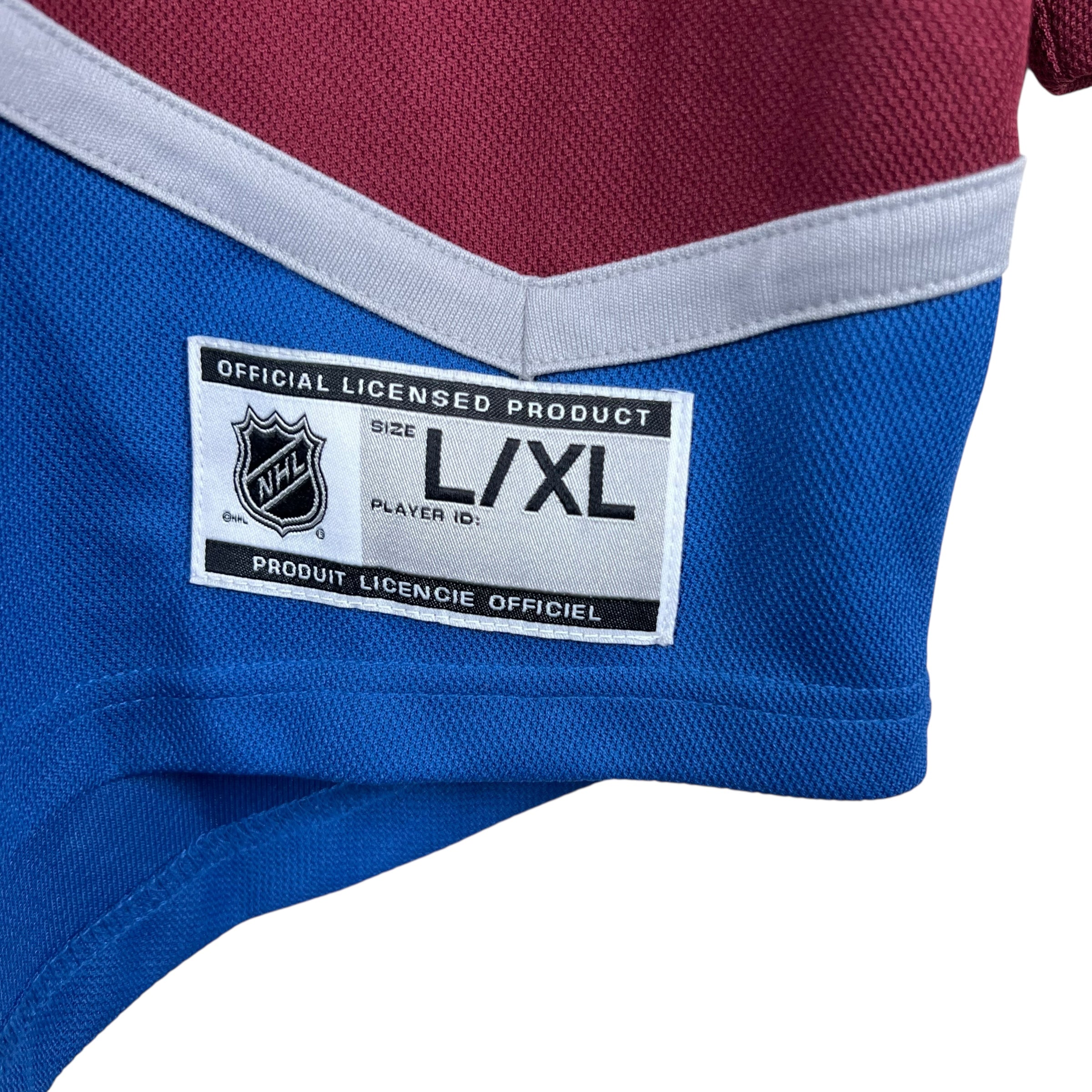 Vintage NHL Youth Colorado Avalanche Nathan MacKinnon Away Jersey