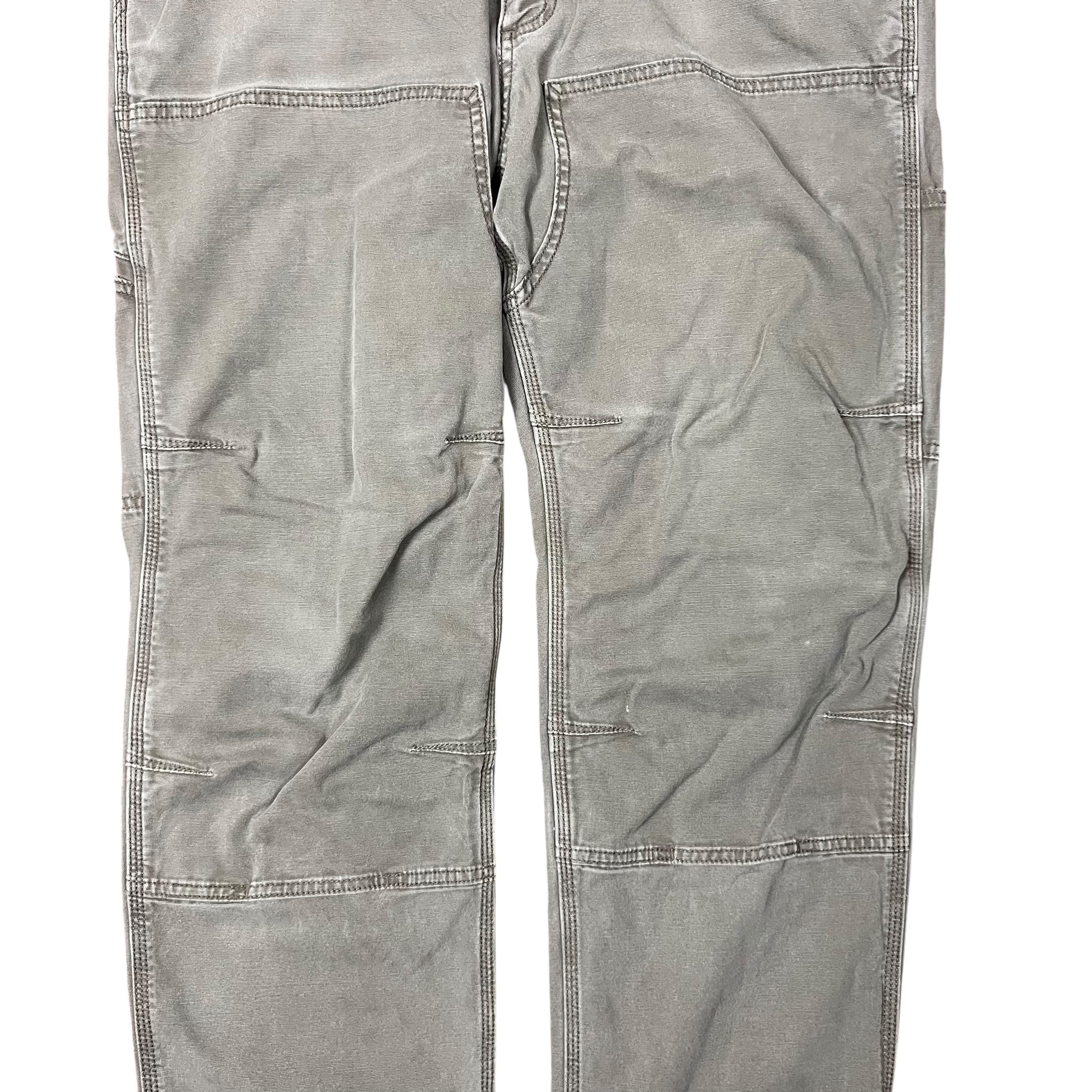 Vintage Carhartt Relaxed Fit Double Knees Carpenter Pants Olive