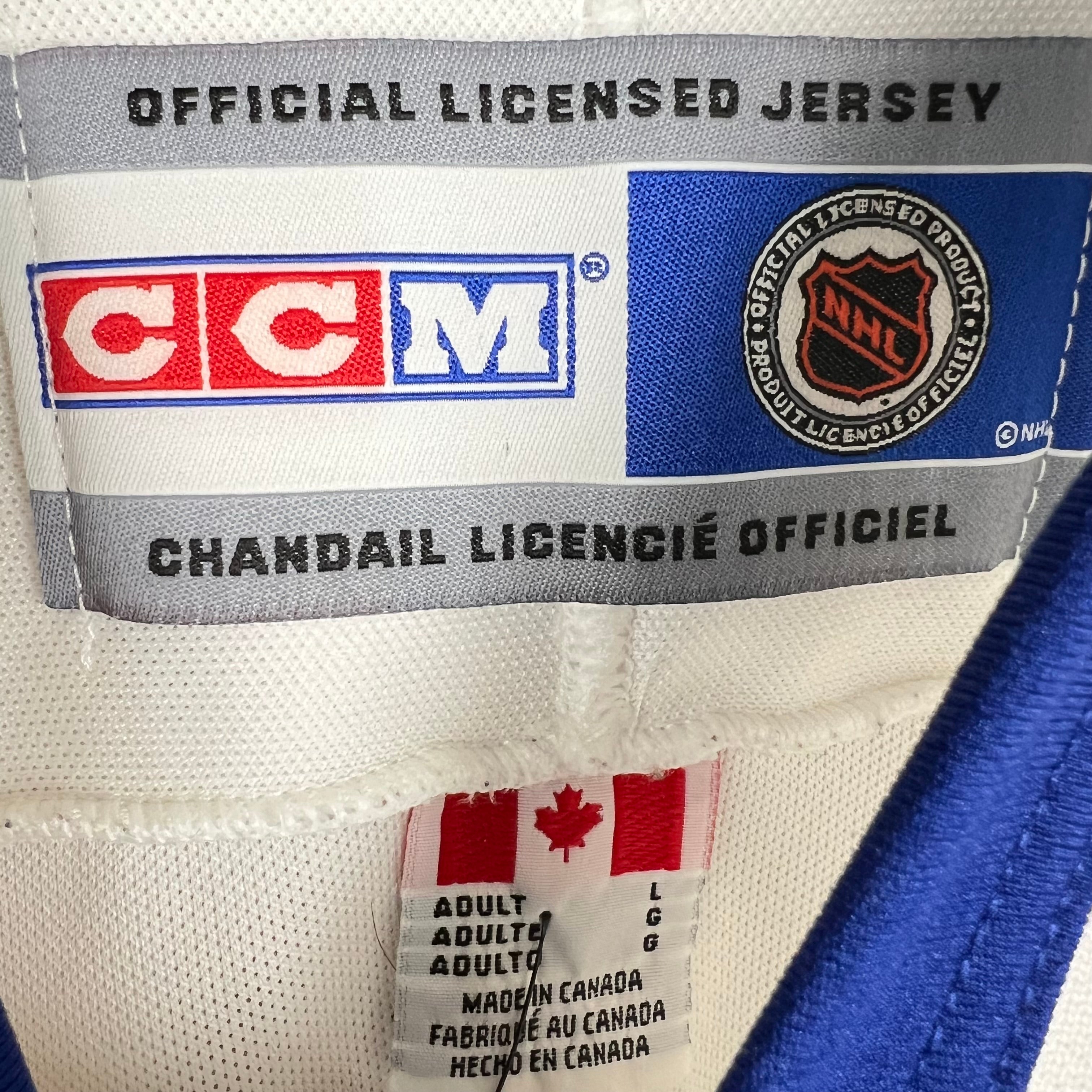 Vintage CCM Toronto Maple Leafs Blank Home Jersey