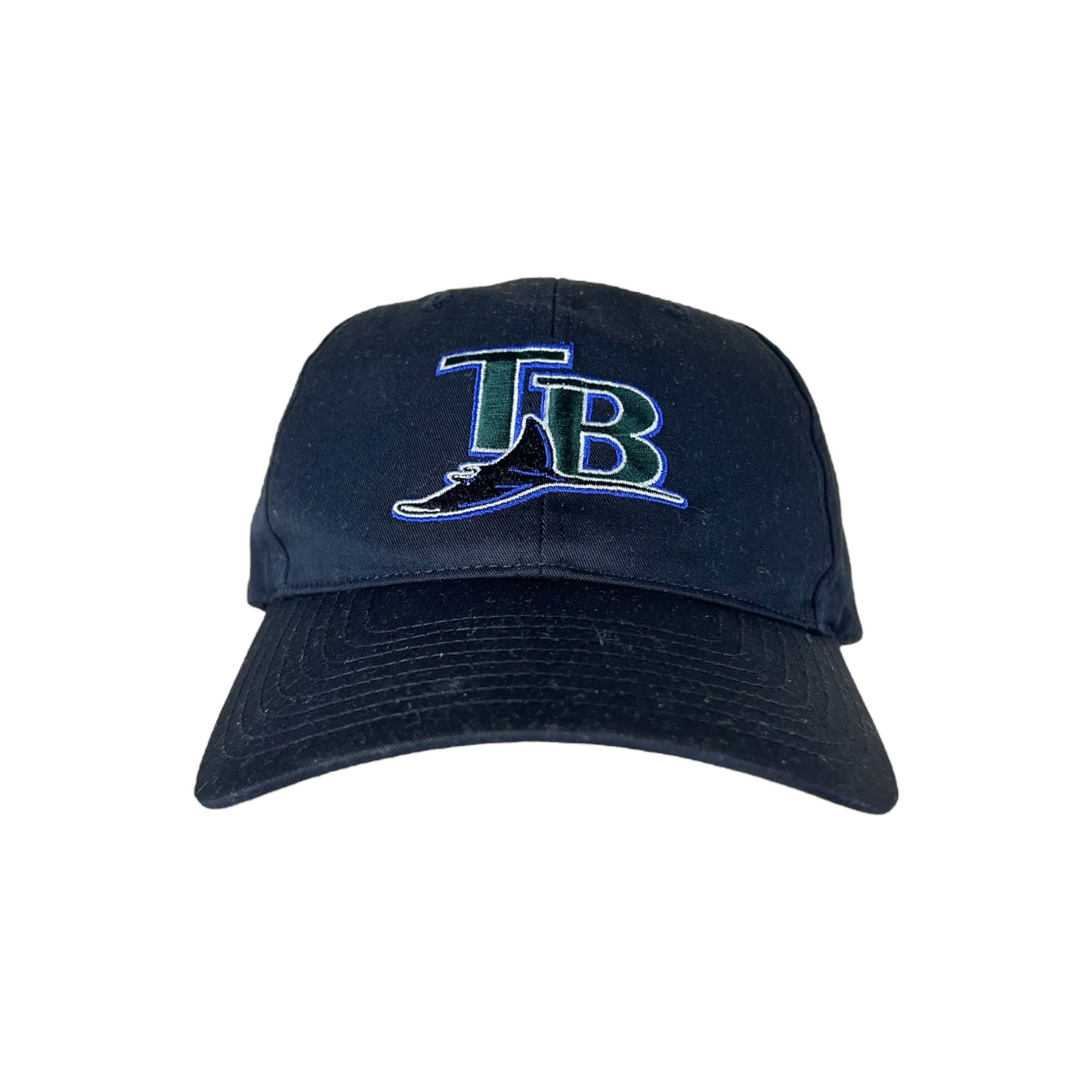 Vintage Tampa Bay Rays Logo SnapBack Black