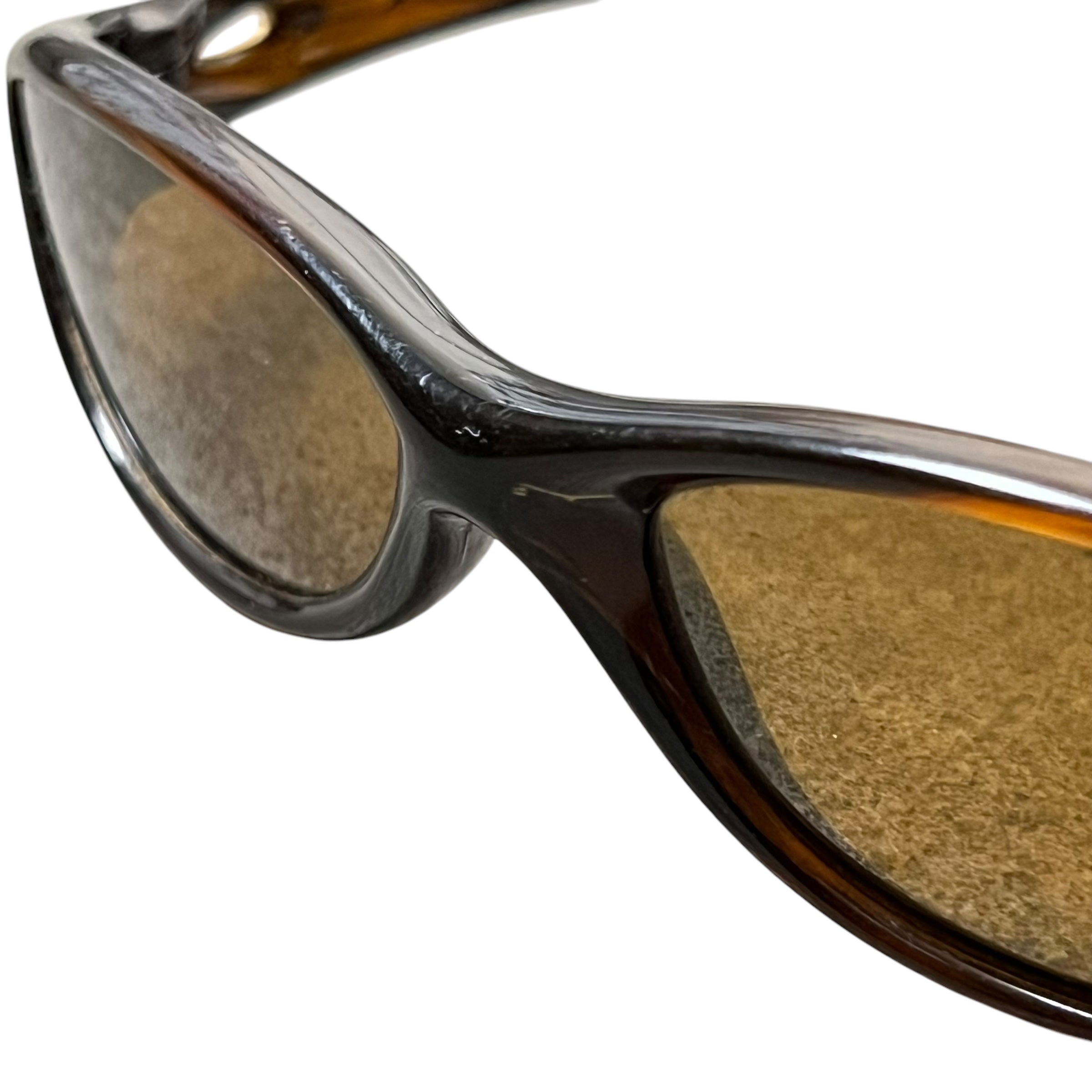 2003 Oakley Fate Sunglasses Dark Brown