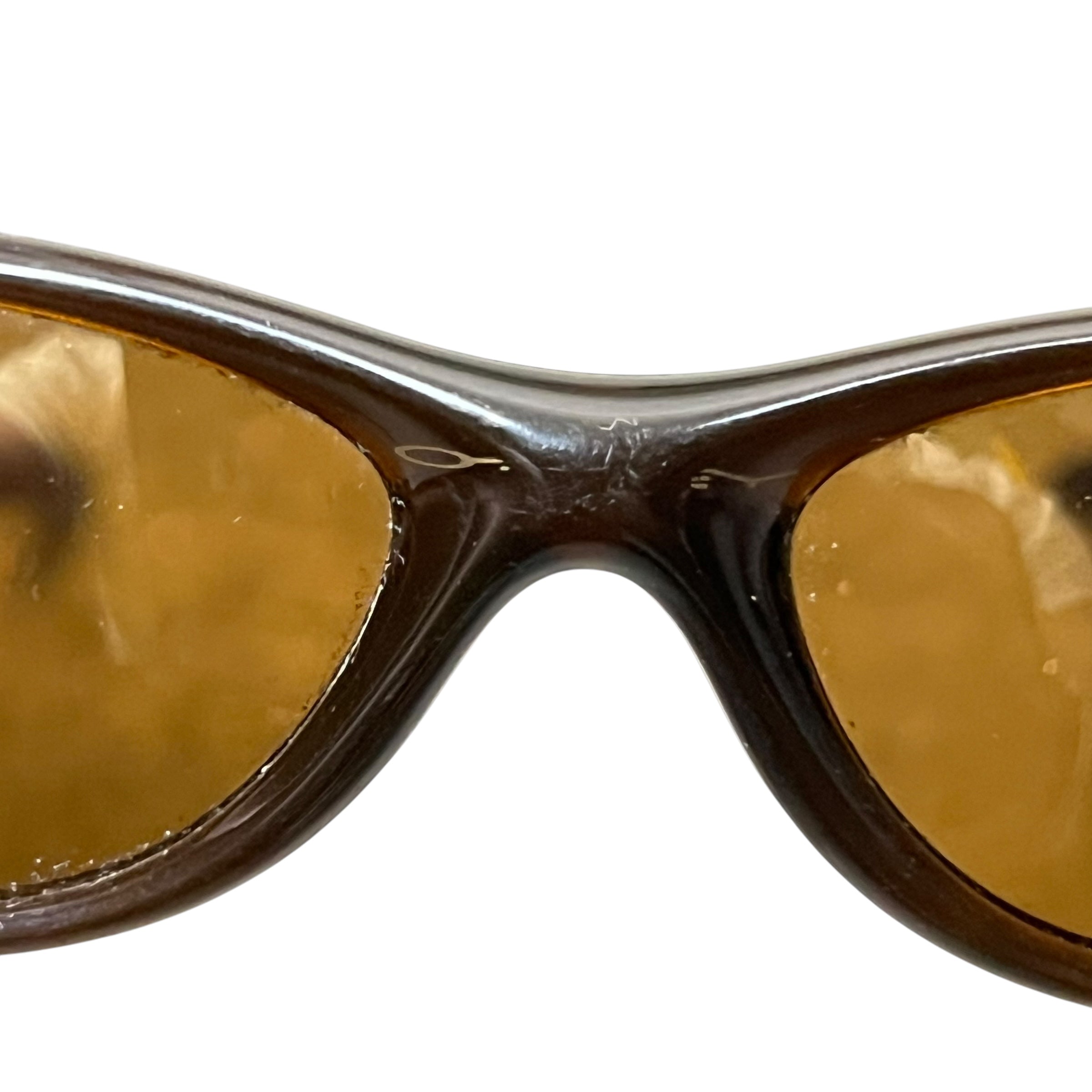 2003 Oakley Fate Sunglasses Dark Brown