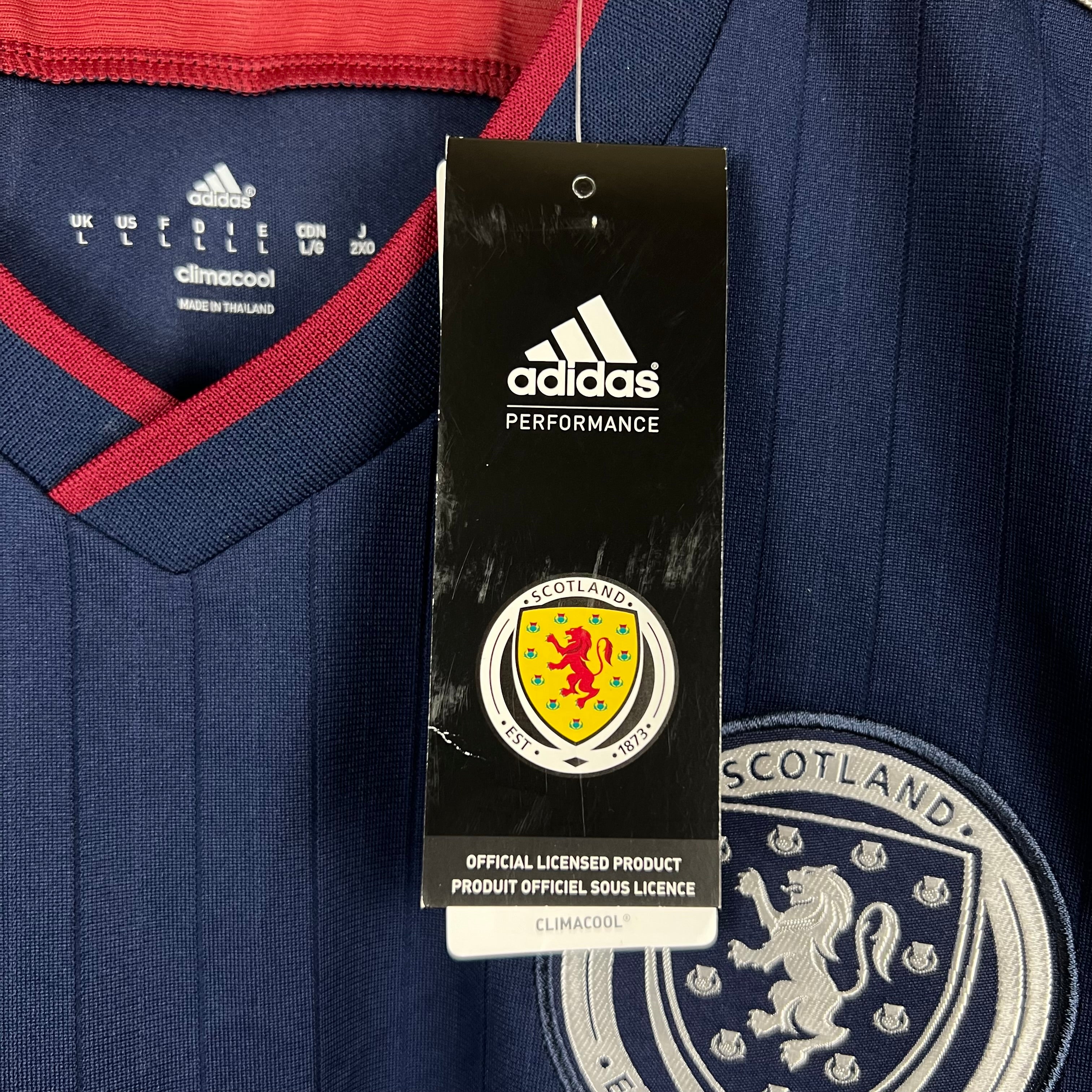 2015 Adidas Scotland Blank Home Jersey