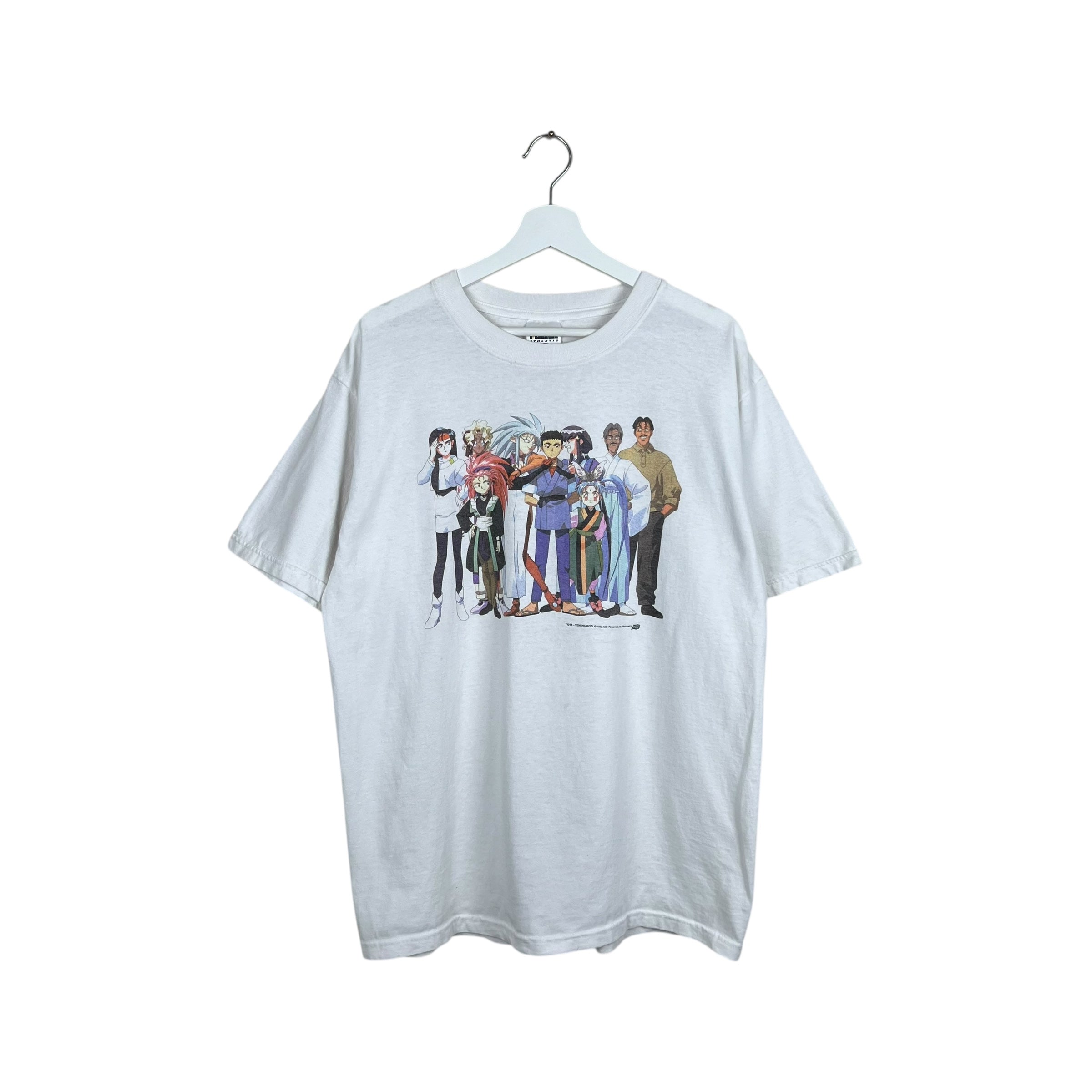1992 Tenchi Muyo Cast Tee White