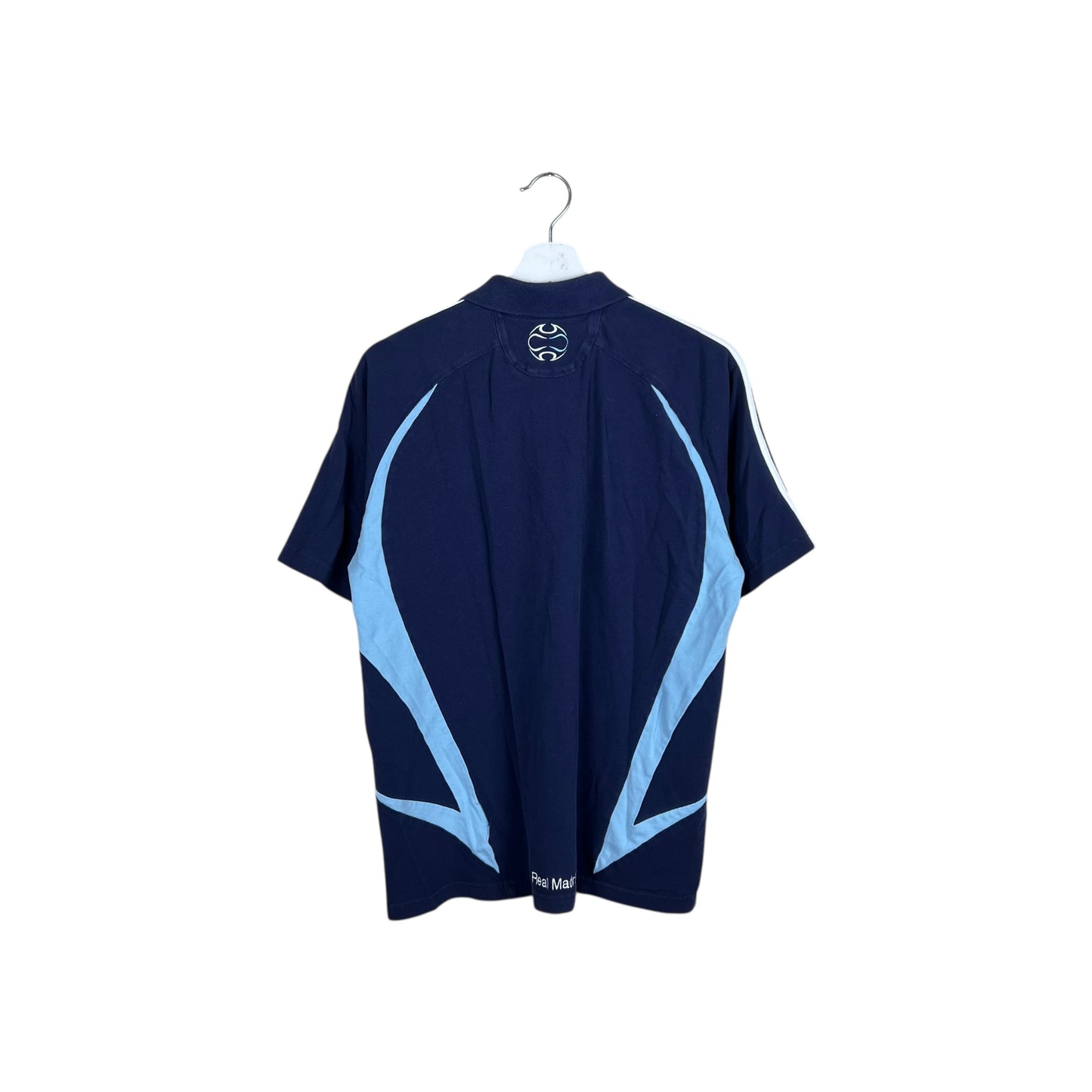 2007 Adidas Real Madrid Logo Polo Navy