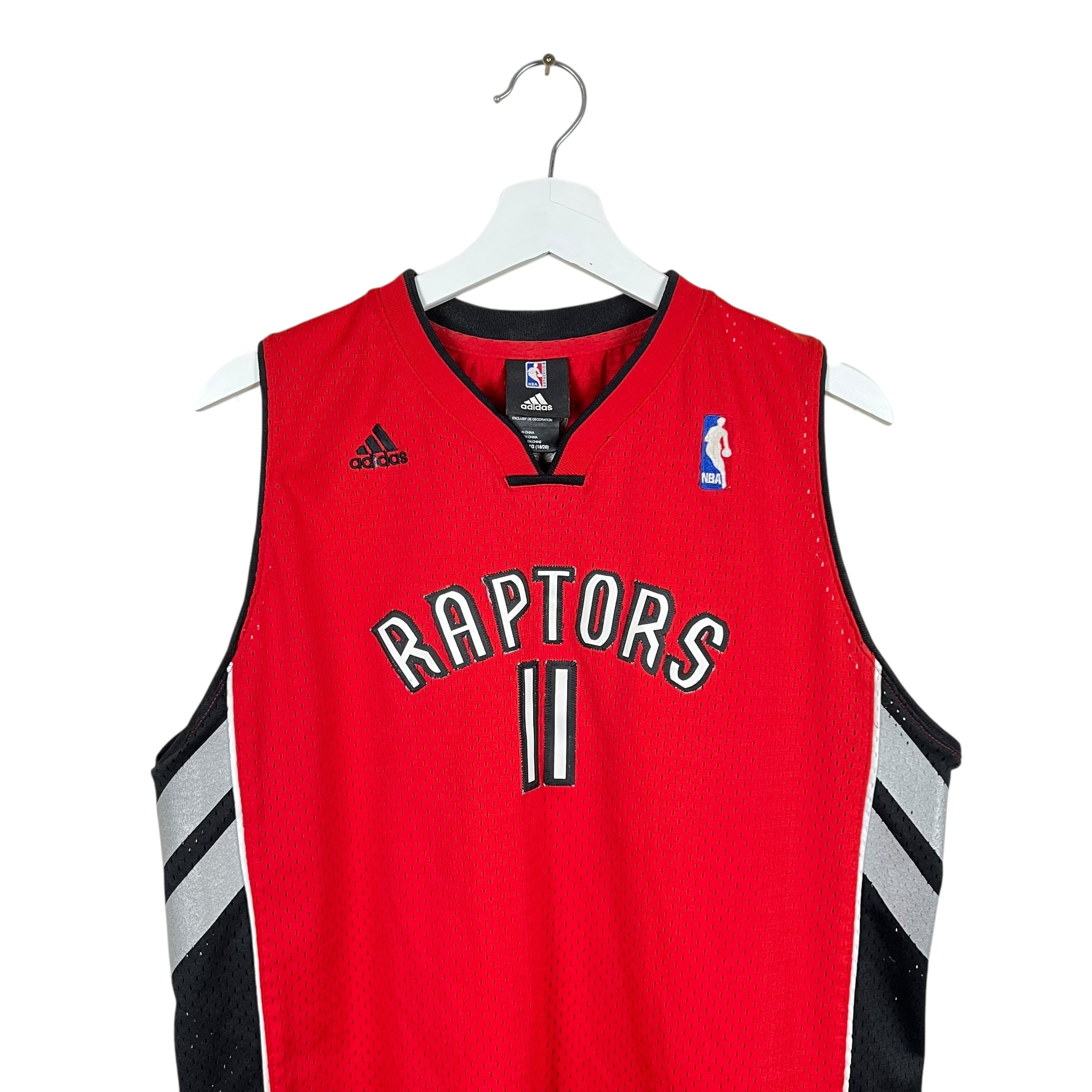 Vintage Adidas Youth NBA Toronto Raptors TJ Ford Away Jersey