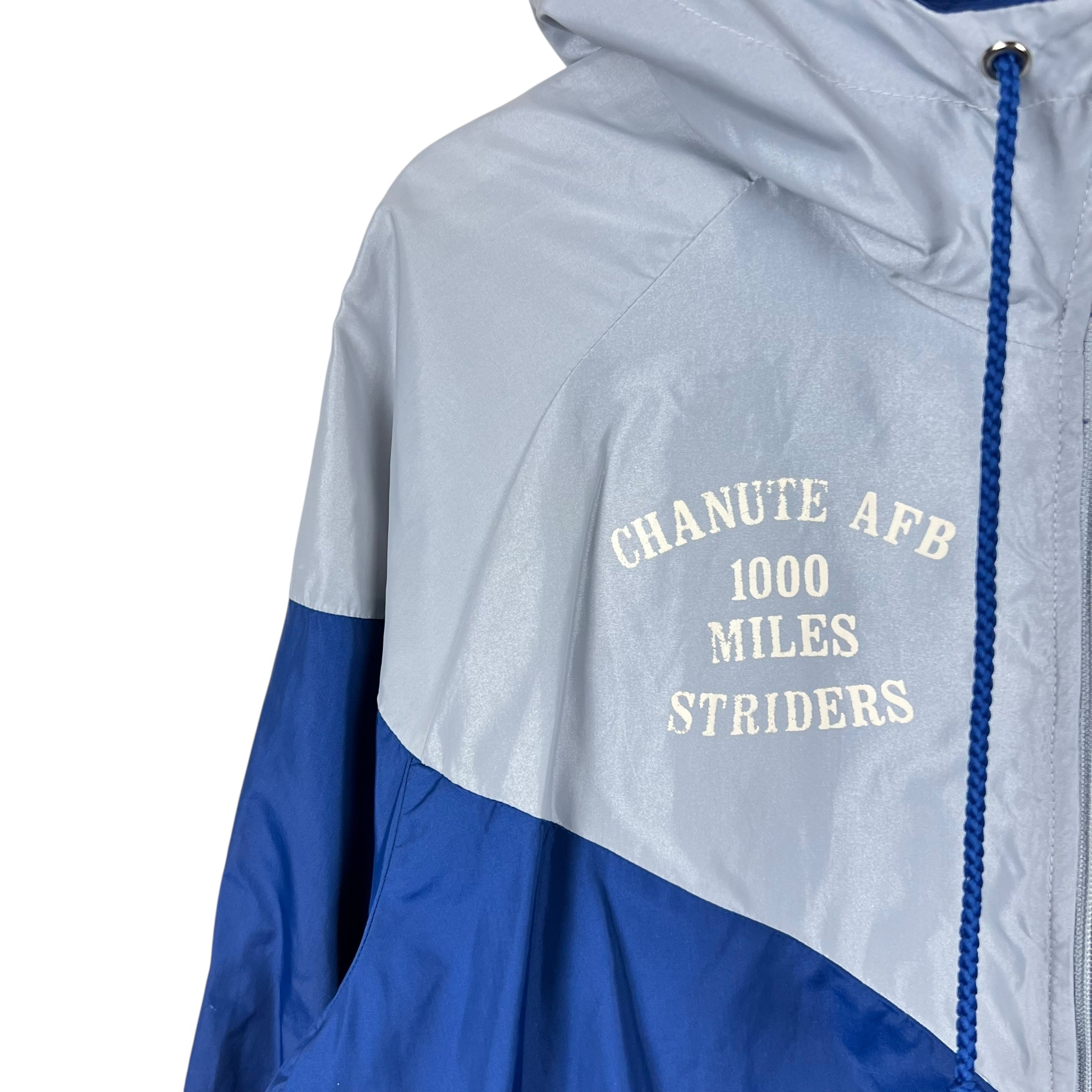 Vintage 70’s Nike Full Zip Winbreaker Blue/Grey