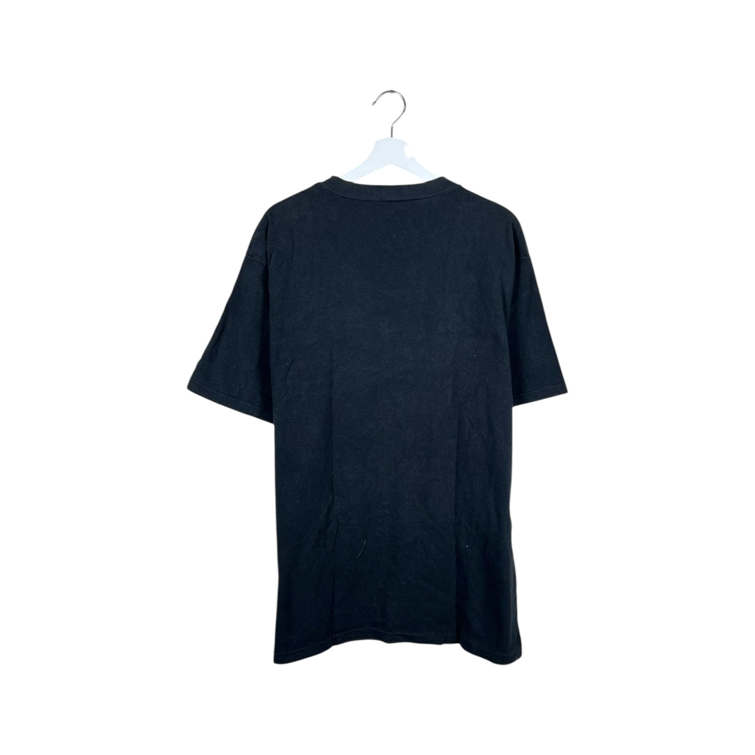 1994 NBA Toronto Raptors Arch Logo Tee Black