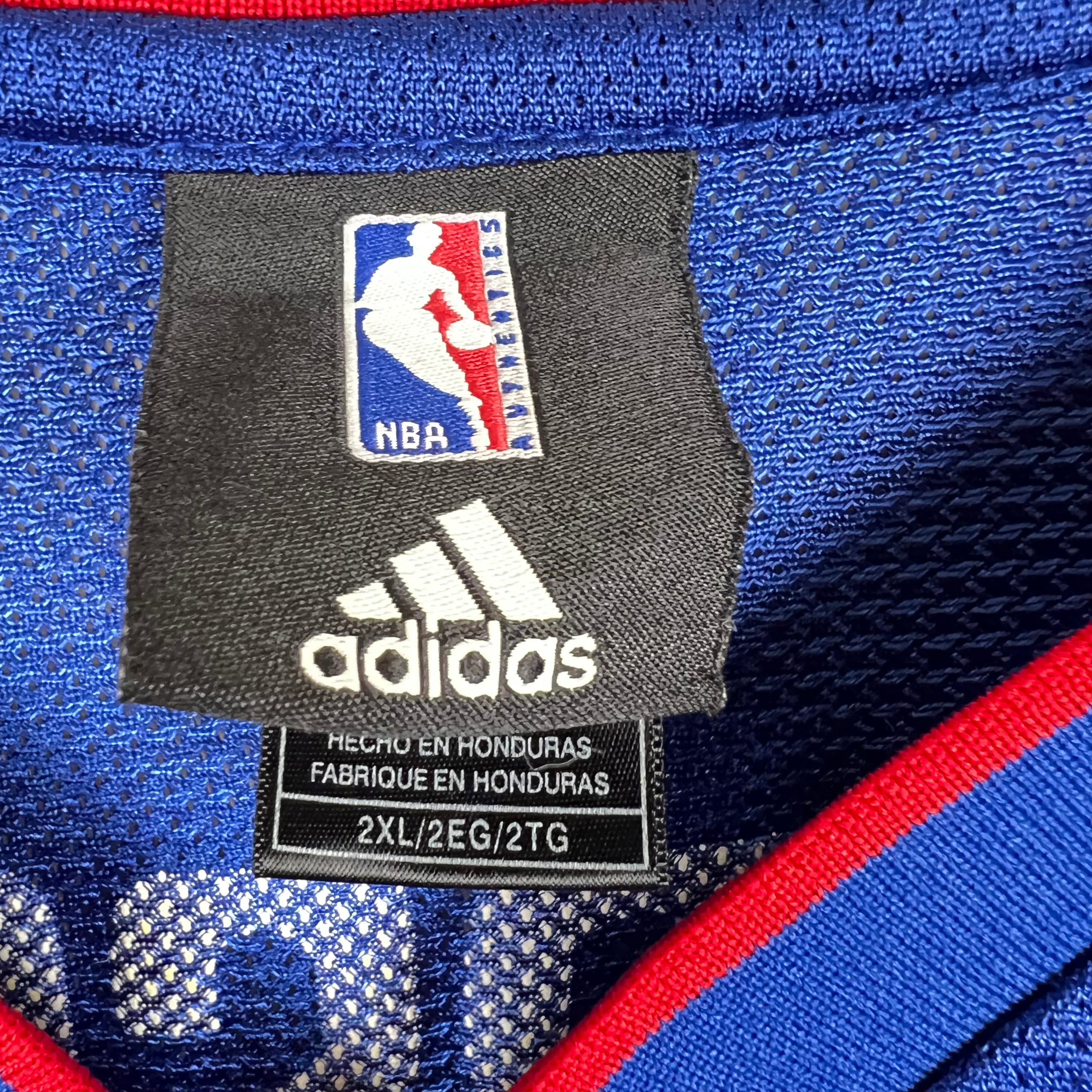 Vintage Adidas Detroit Pistons Allen Iverson Away Jersey