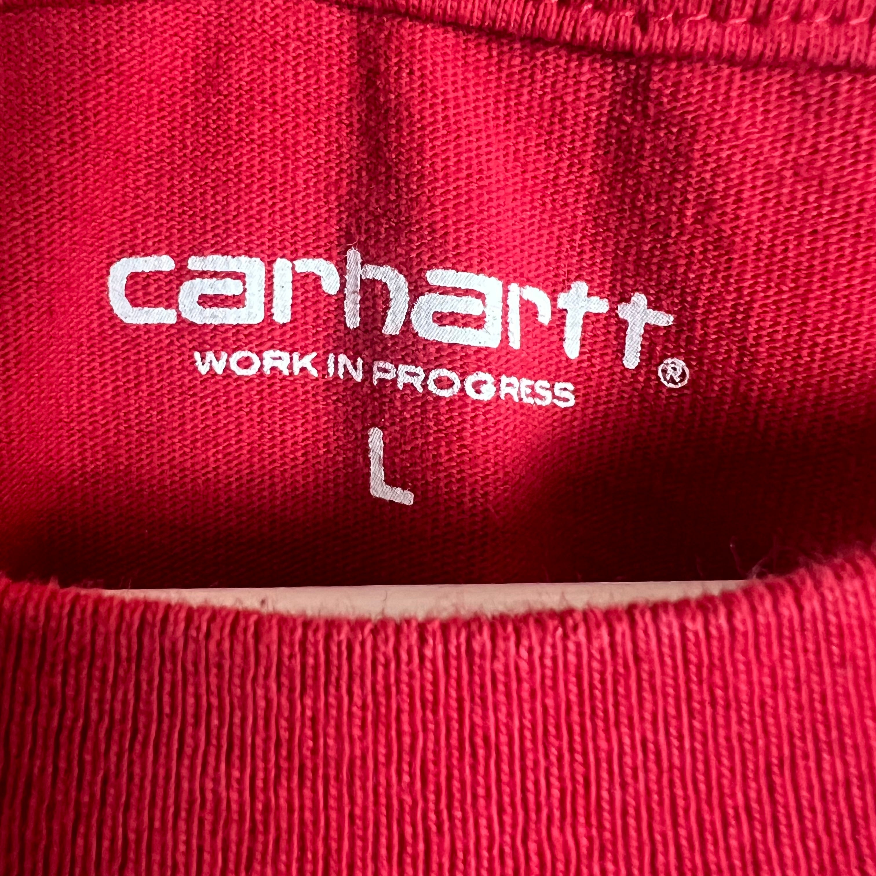 Carhartt WIP University Script Tee Red