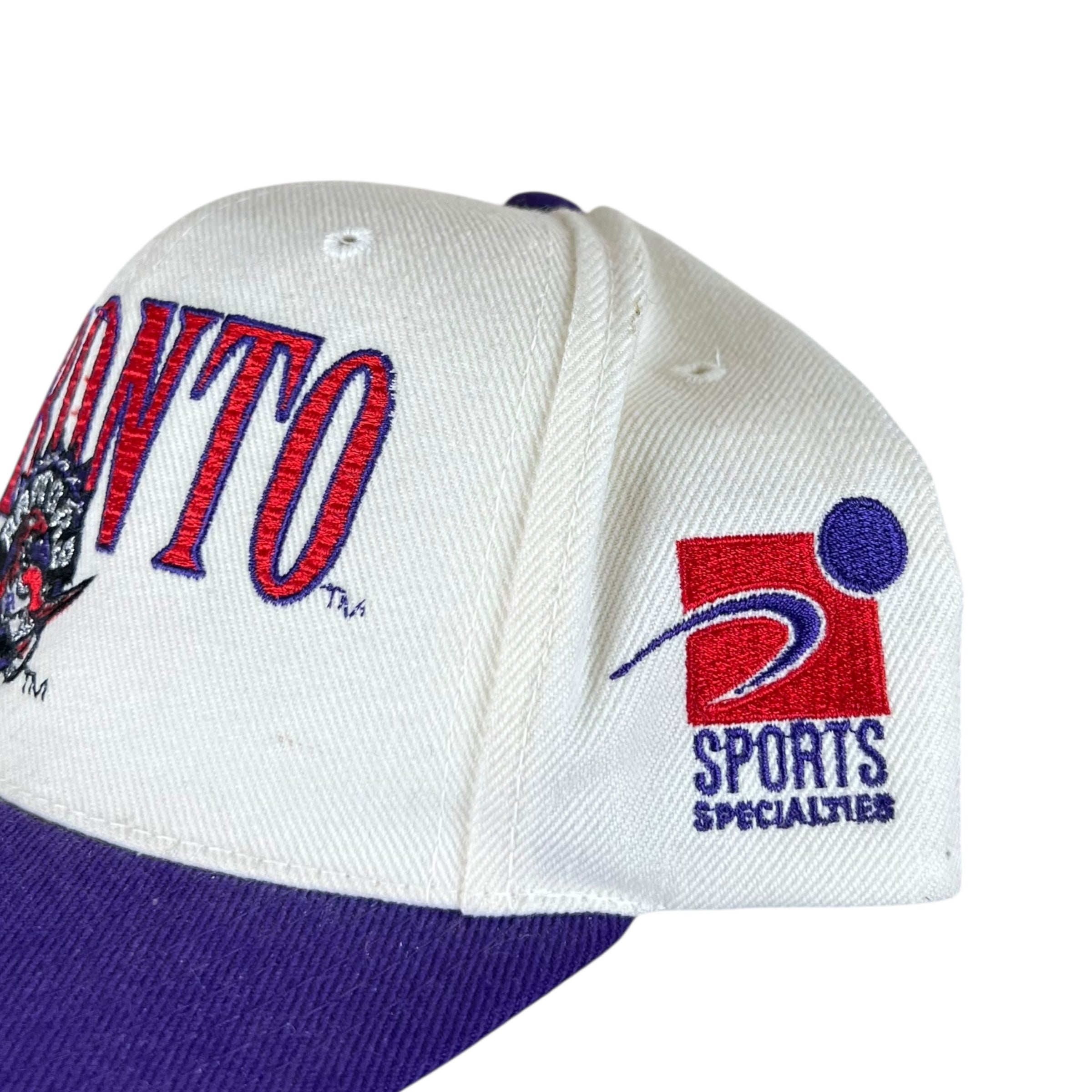 Vintage Sports Specialties Toronto Raptors Laser SnapBack