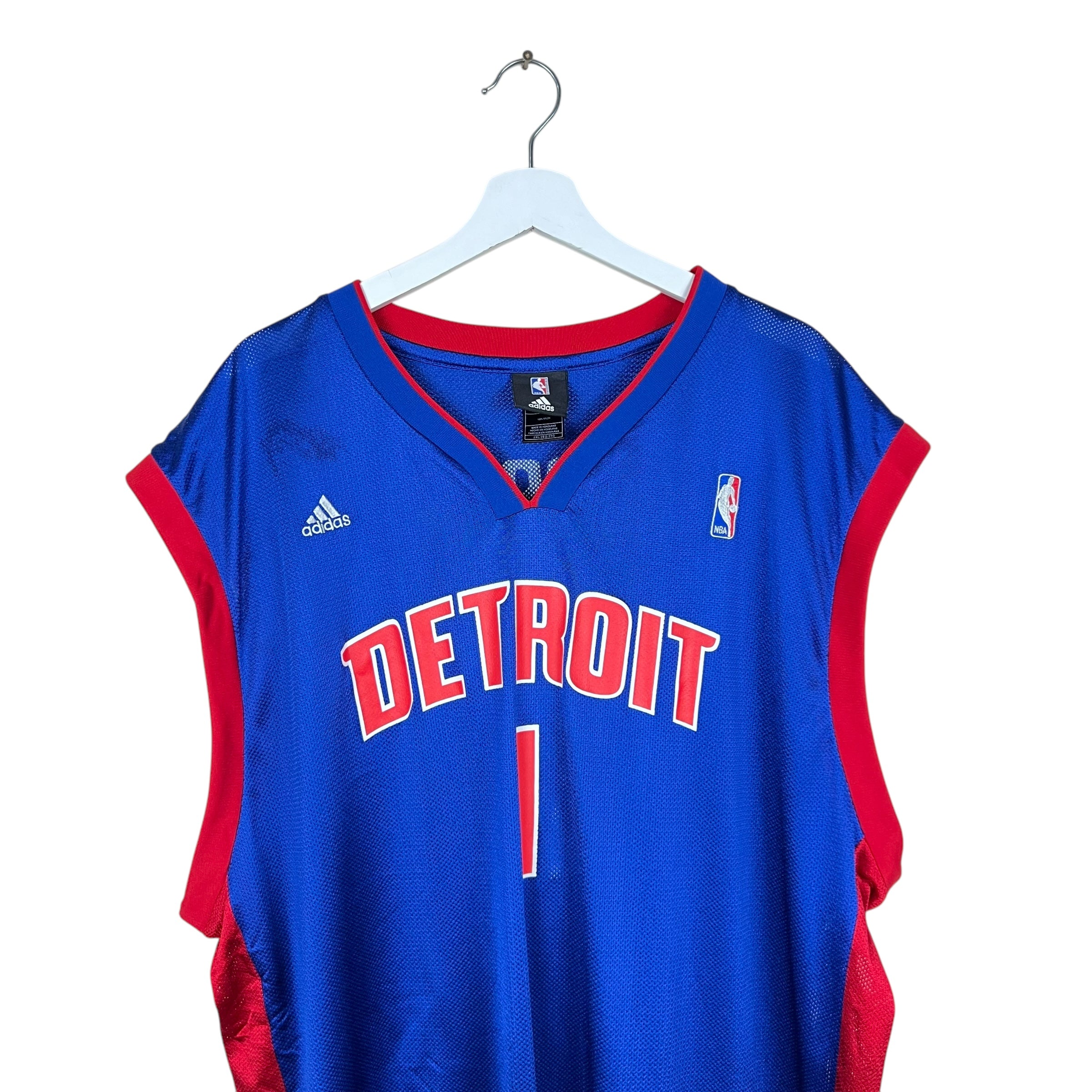 Vintage Adidas Detroit Pistons Allen Iverson Away Jersey