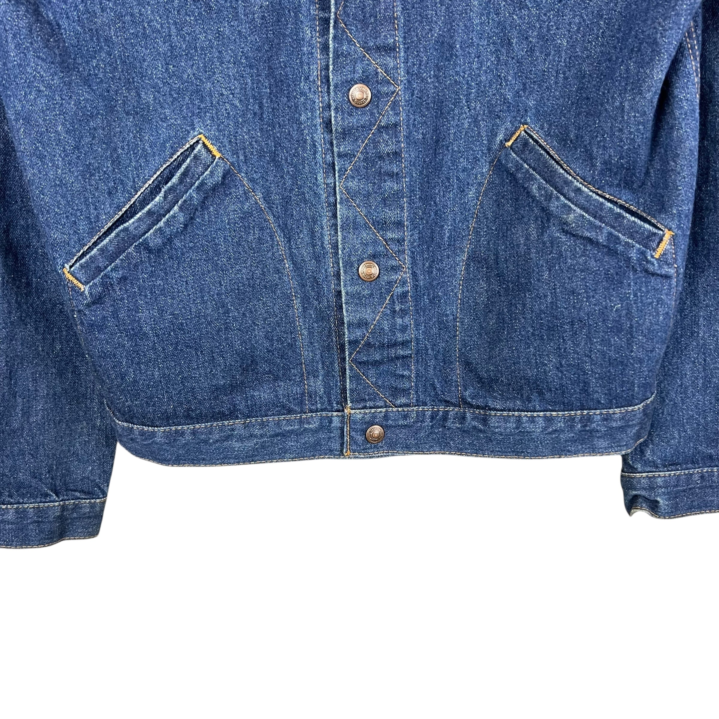 Vintage GWG Denim Jacket Dark Wash