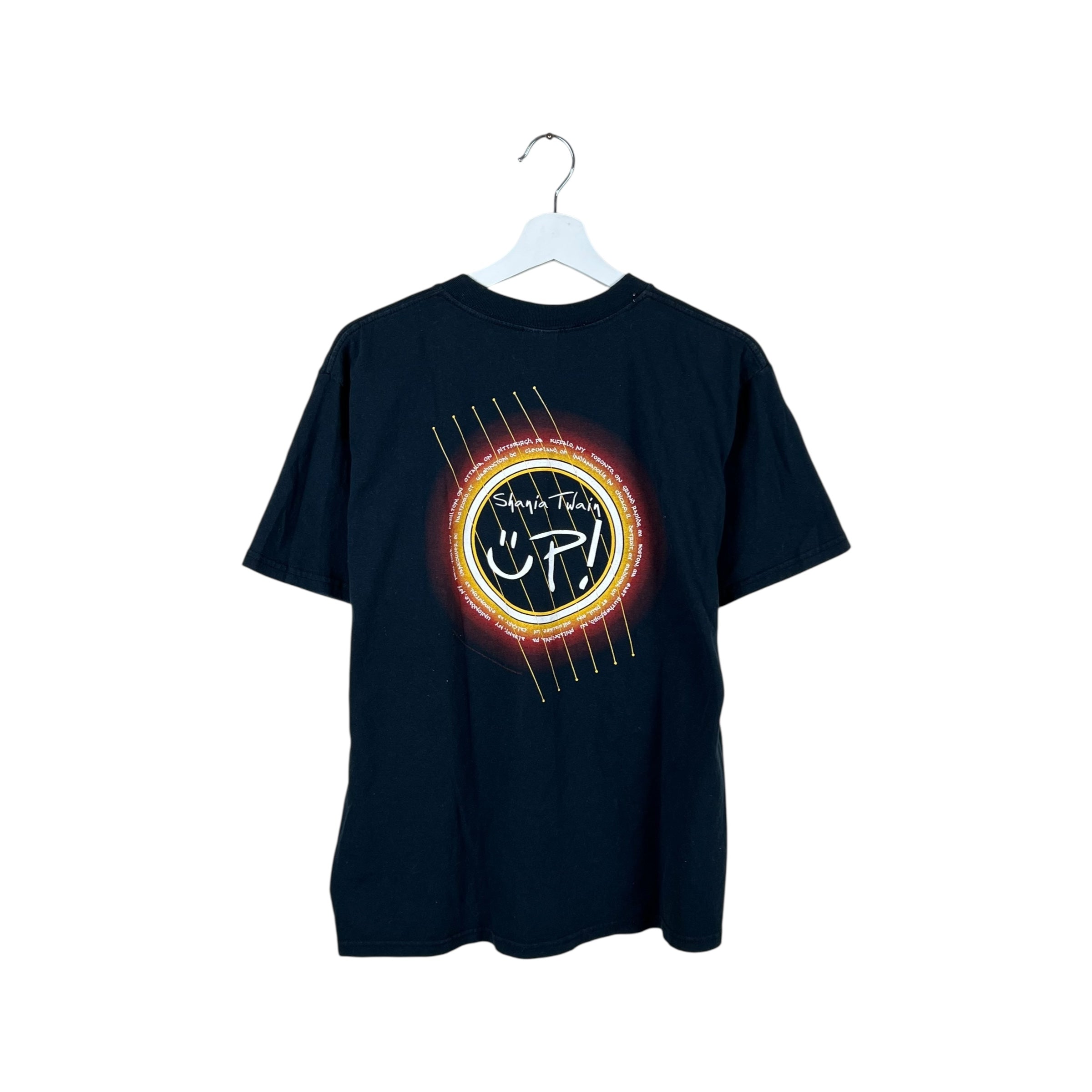 2003 Shania Twain “Up!” Tour Tee Black