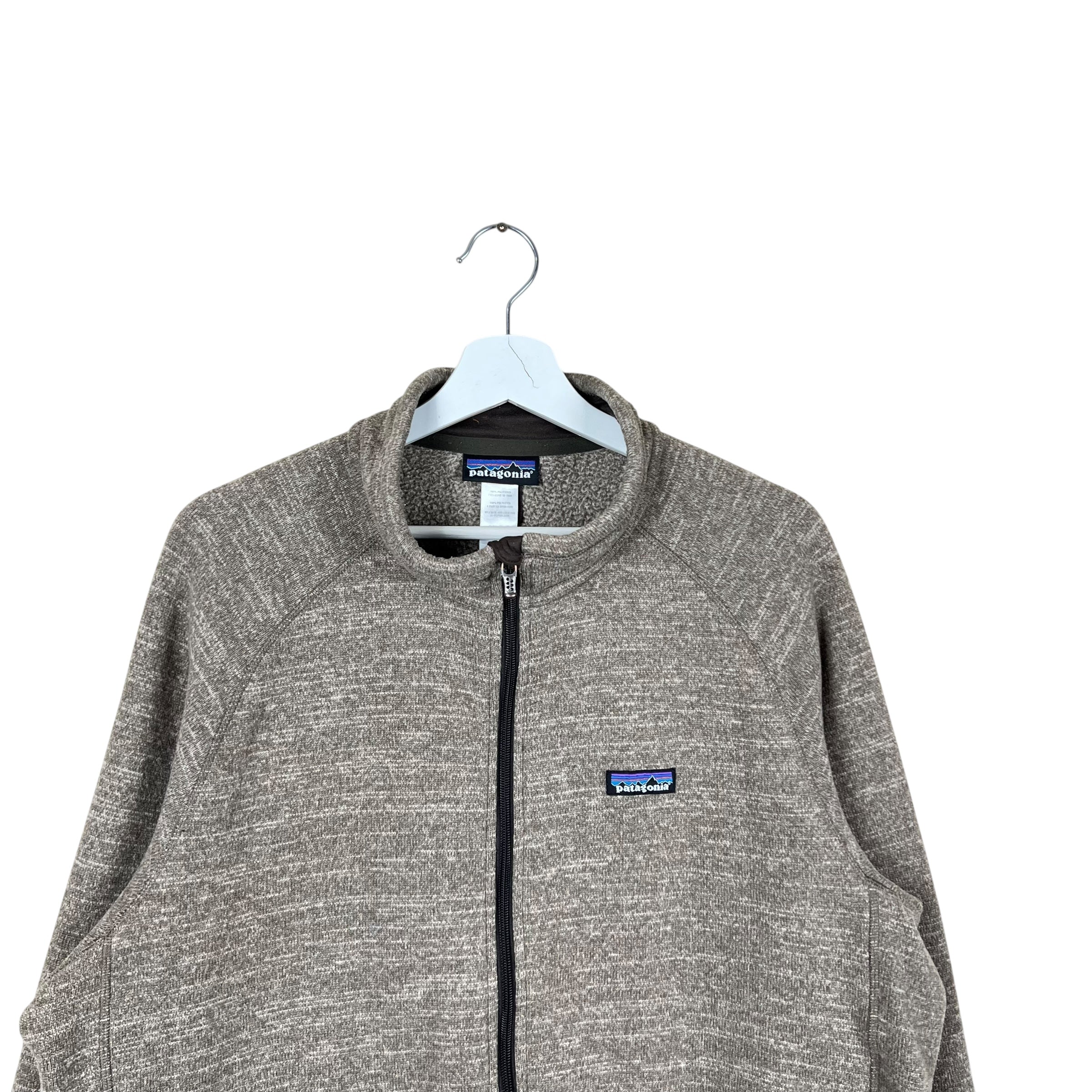 Vintage Patagonia Better Sweater Full Zip Stone Gray