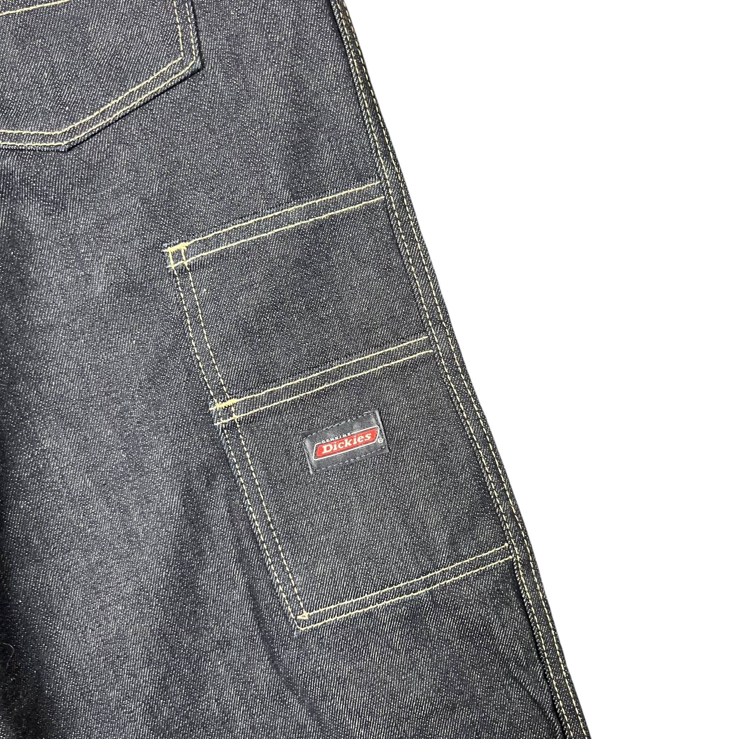 Vintage Dickies Loose Fit Heavyweight Denim Dark Indigo