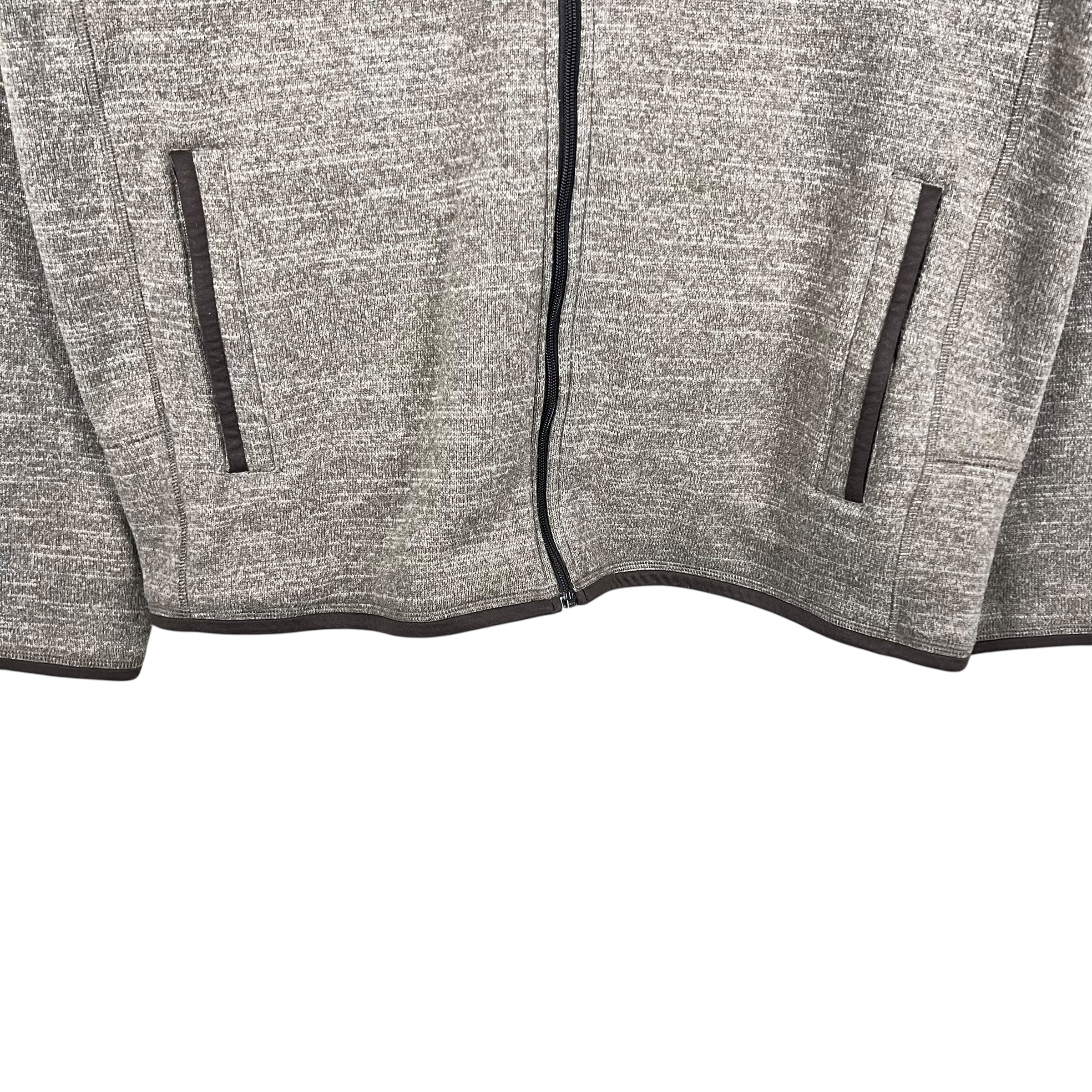 Vintage Patagonia Better Sweater Full Zip Stone Gray