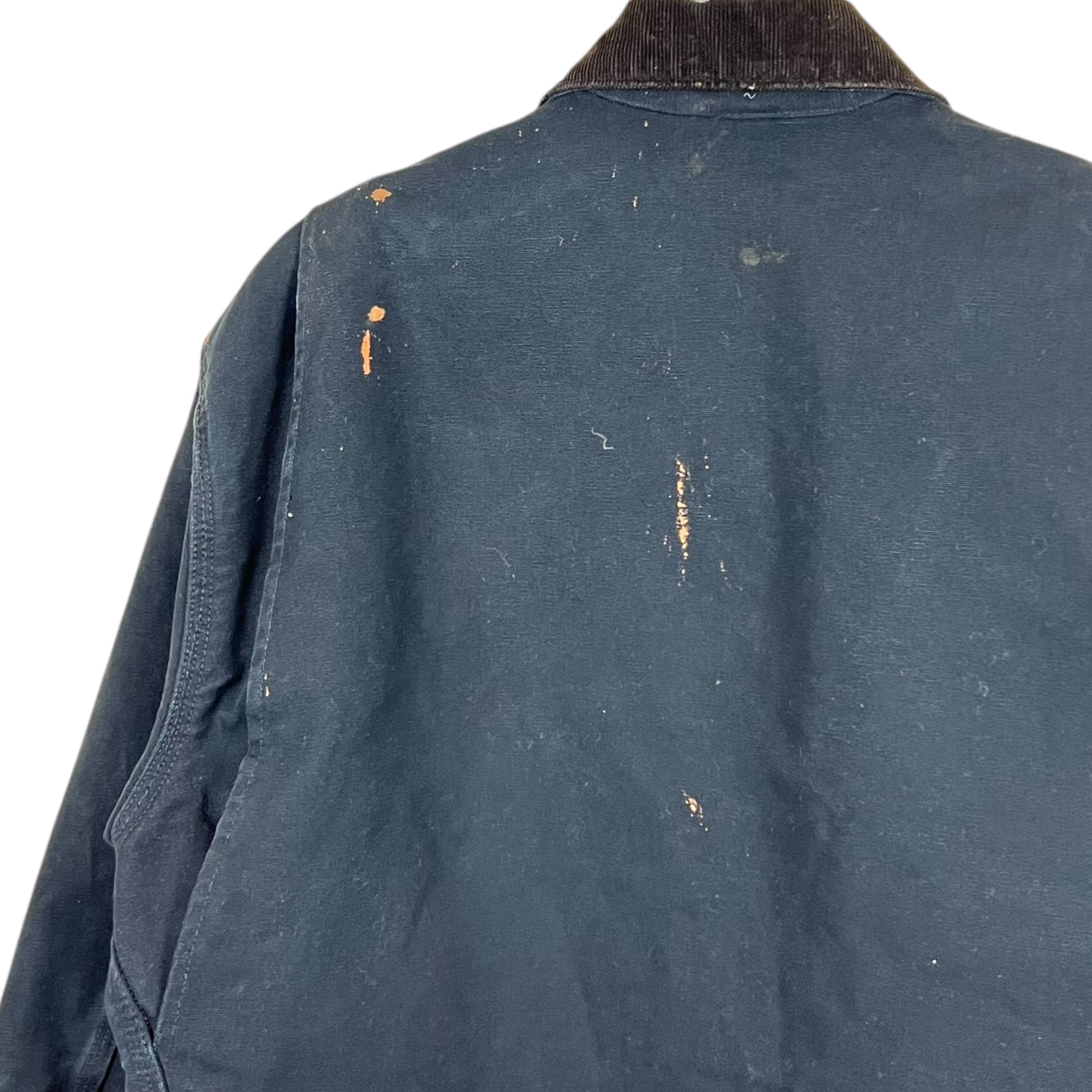 Vintage Carhartt Blanket Lined Detroit Jacket Black