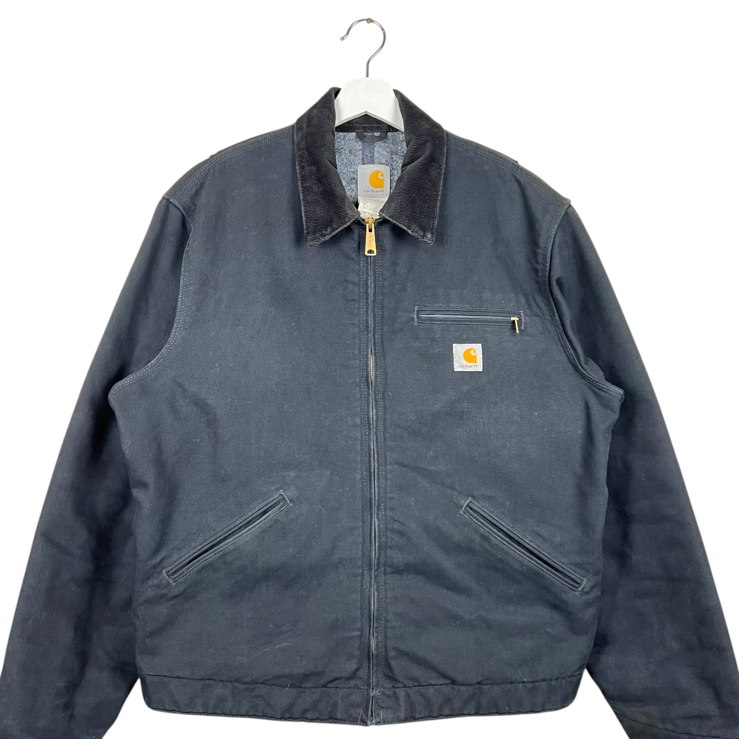 Vintage Carhartt Blanket Lined Detroit Jacket Black