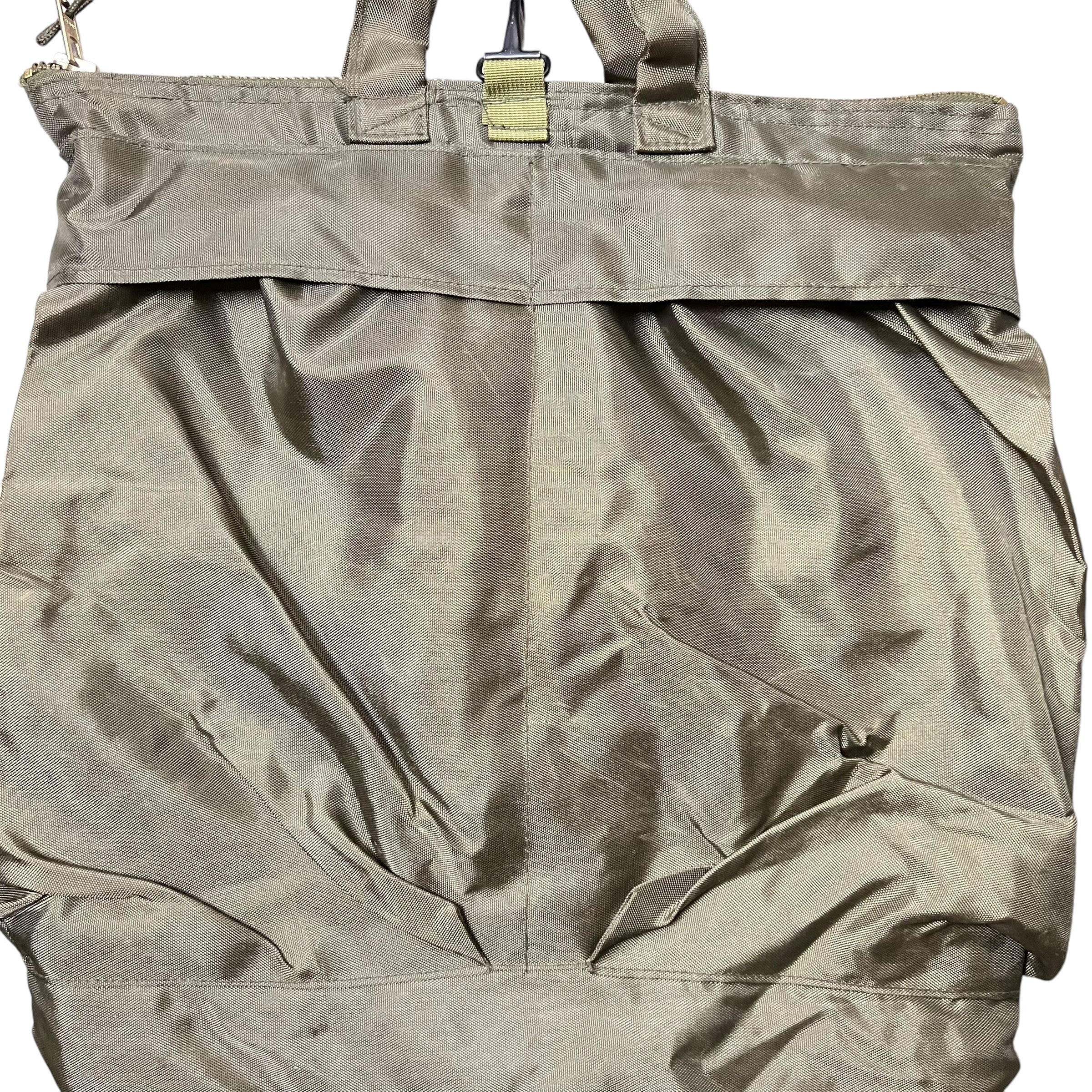 Vintage 80’s Made In Korea Military Flyer Helmet Bag Olive Green