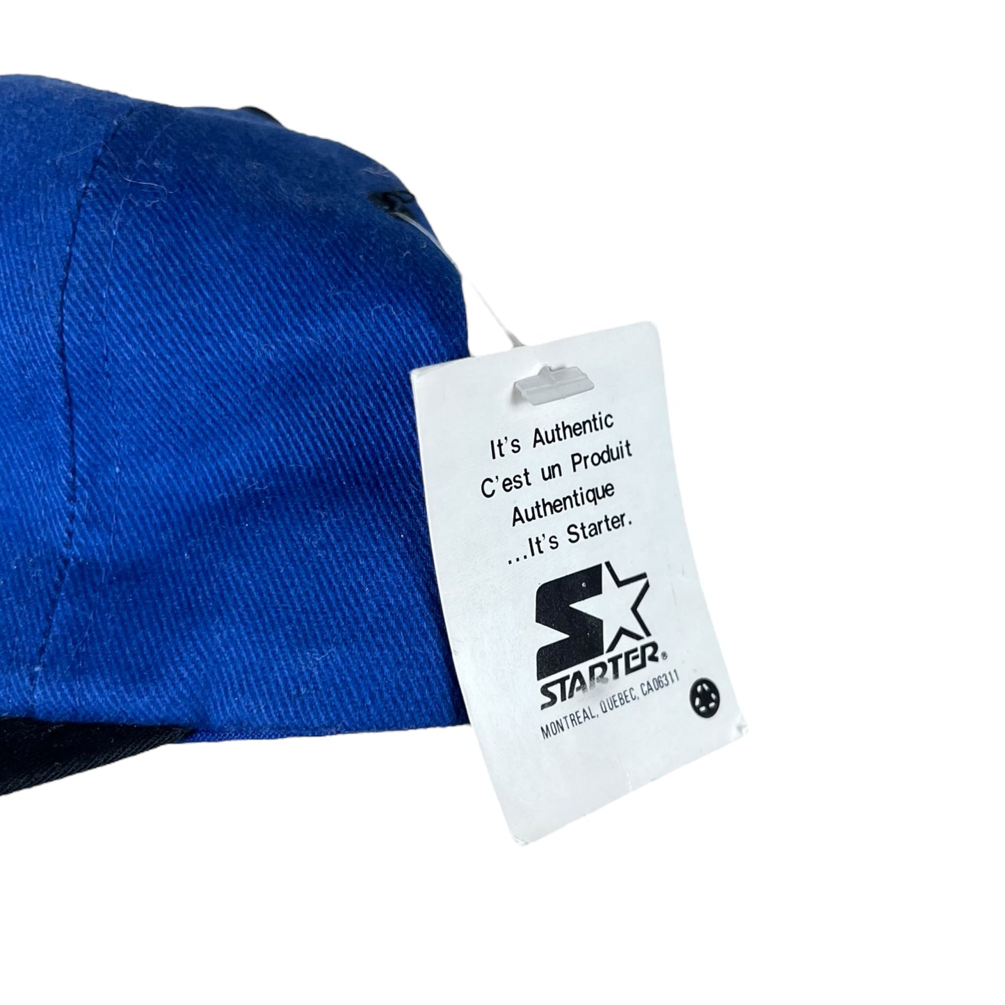Vintage Starter NHL Toronto Maple Leafs Logo StrapBack Blue