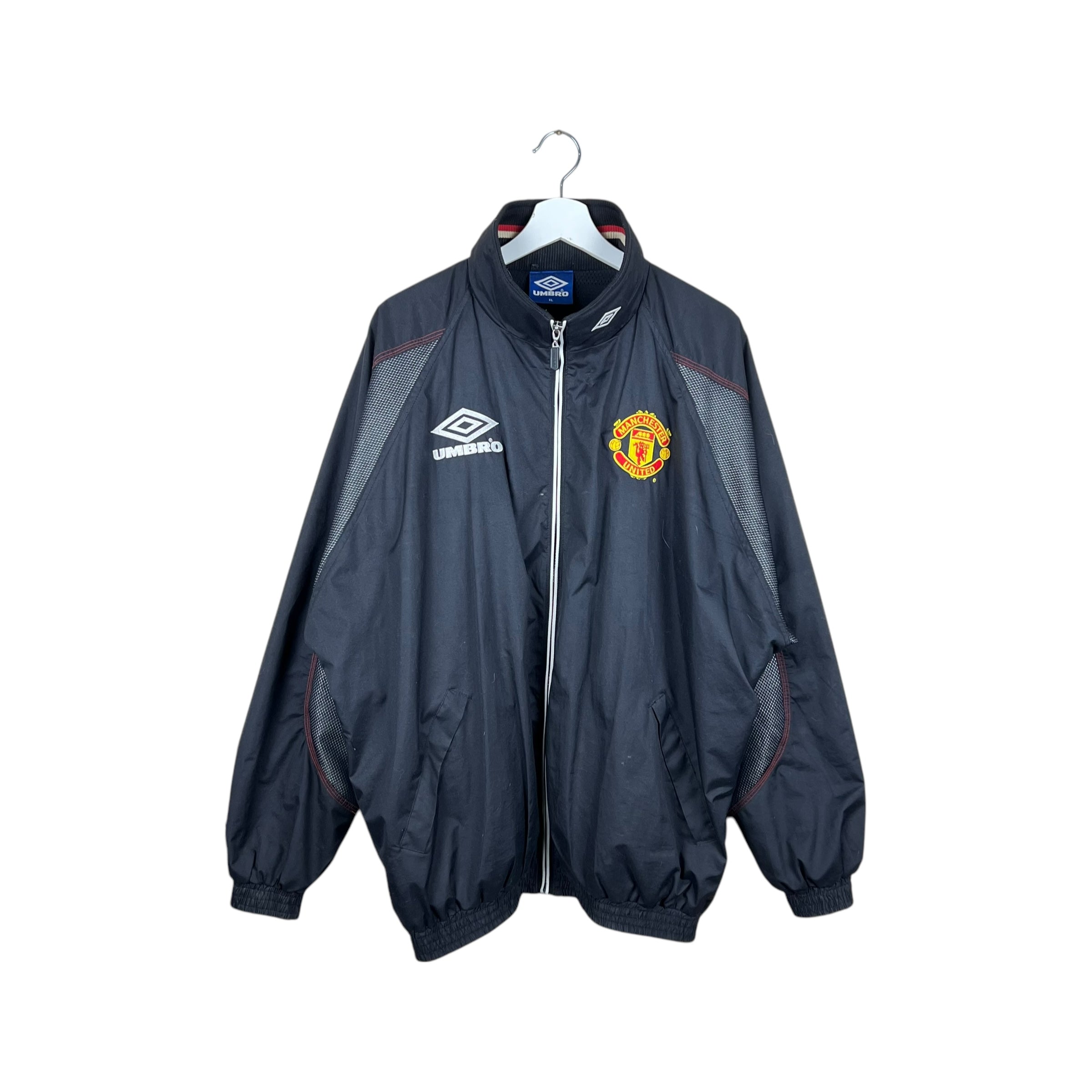 1998-99 Umbro Manchester United FC Track Jacket Black