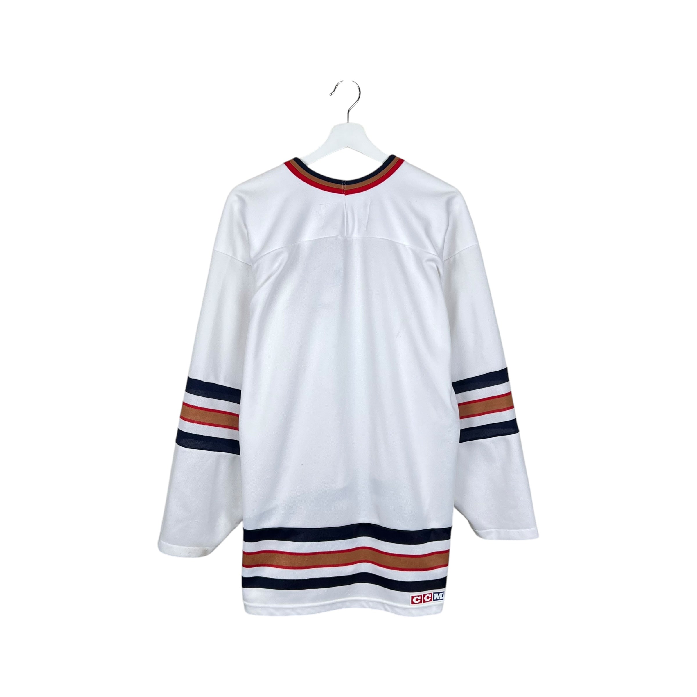 Vintage CCM Edmonton Oilers Blank Home Jersey