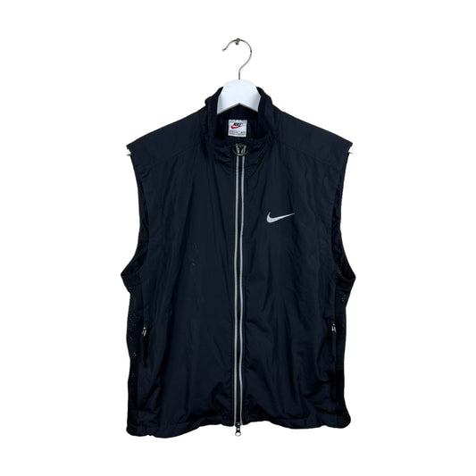 Vintage 90’s Nike Running Reflective Vest Black