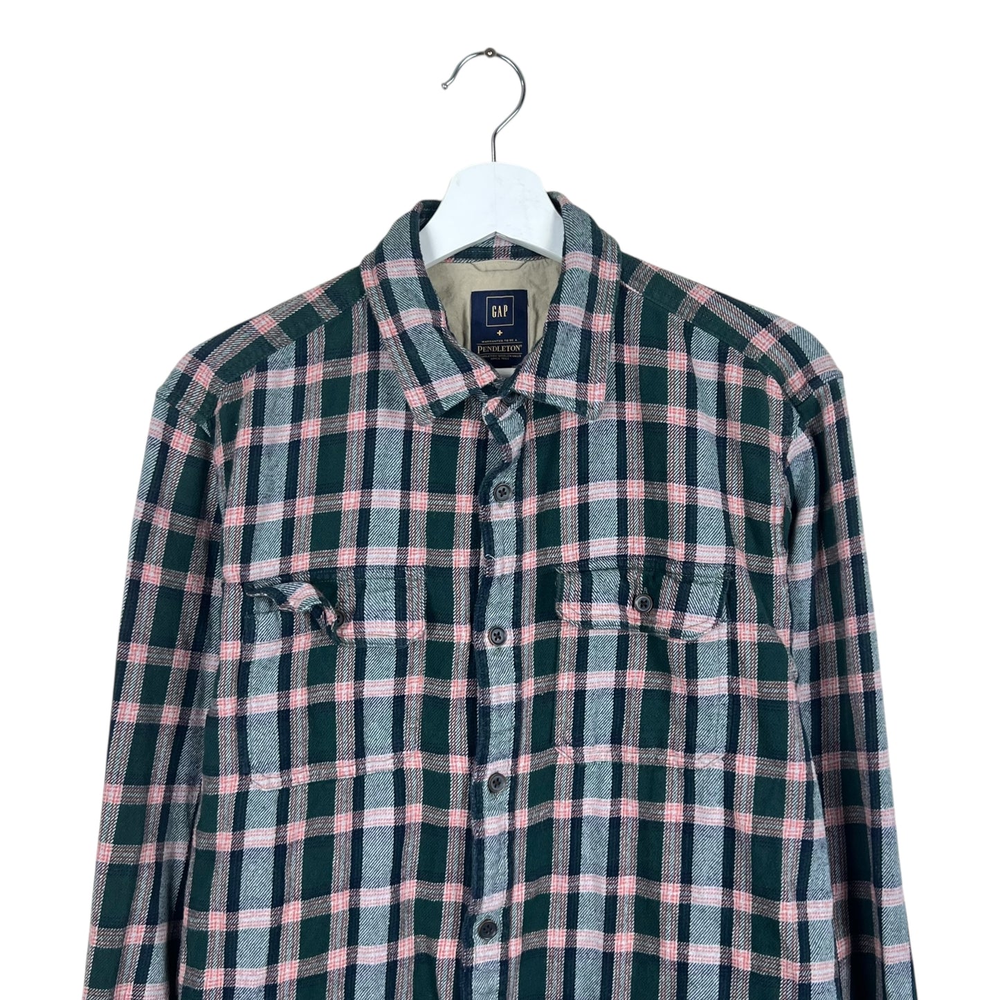 Gap x Pendleton Plaid Hiker Button Up