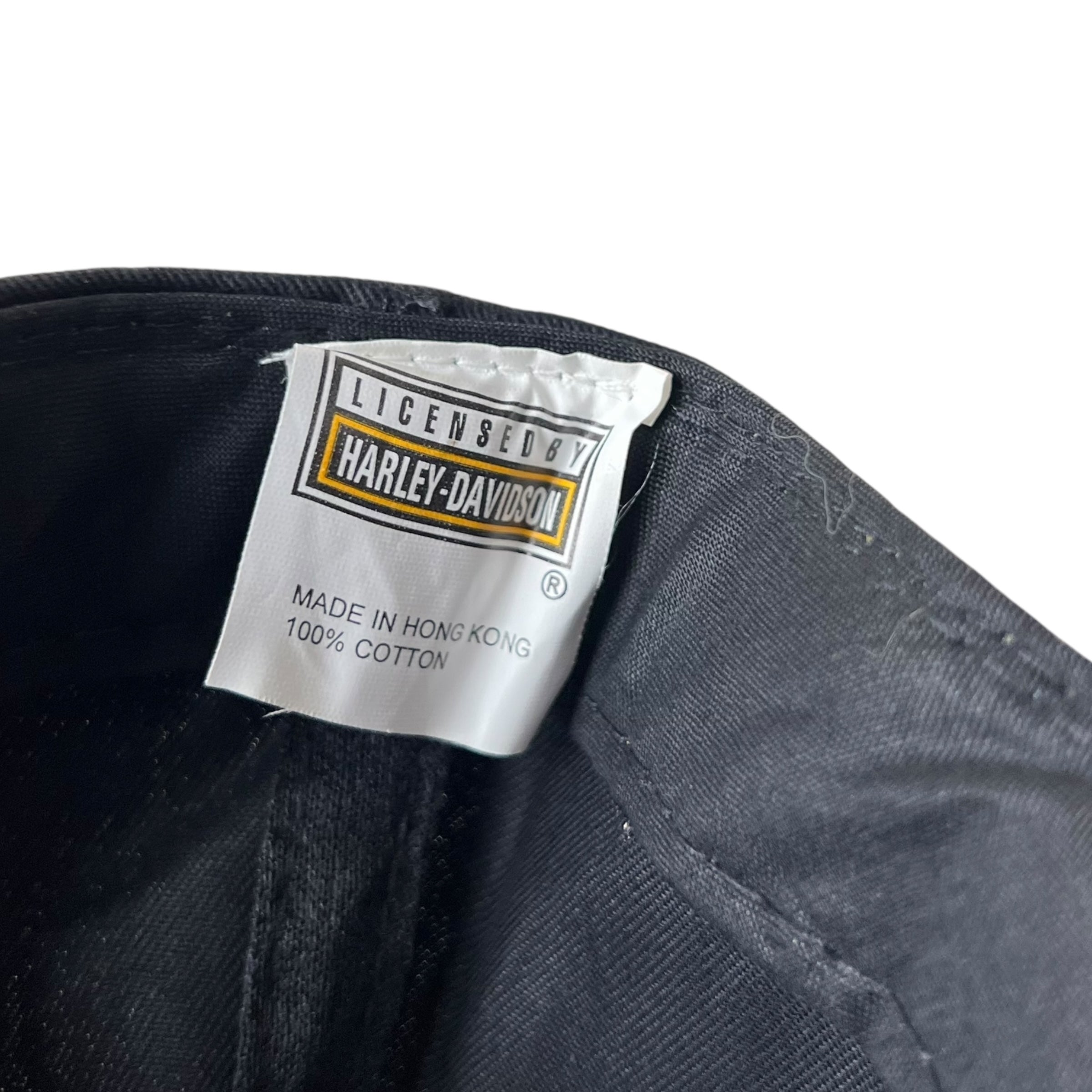 Vintage Harley Davidson Las Vegas Cafe Logo SnapBack Black