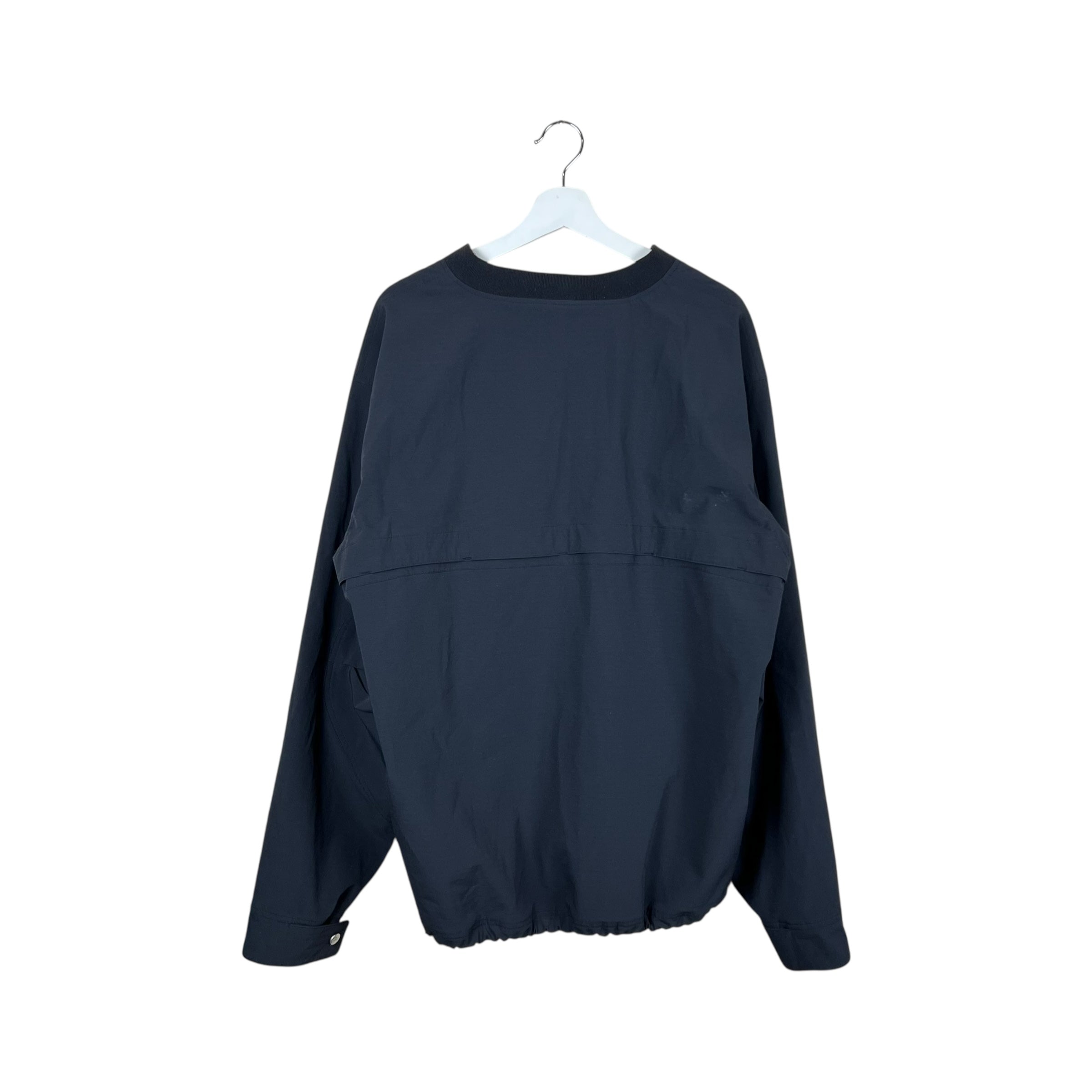 Vintage Oakley V-Neck Pullover Jacket Black