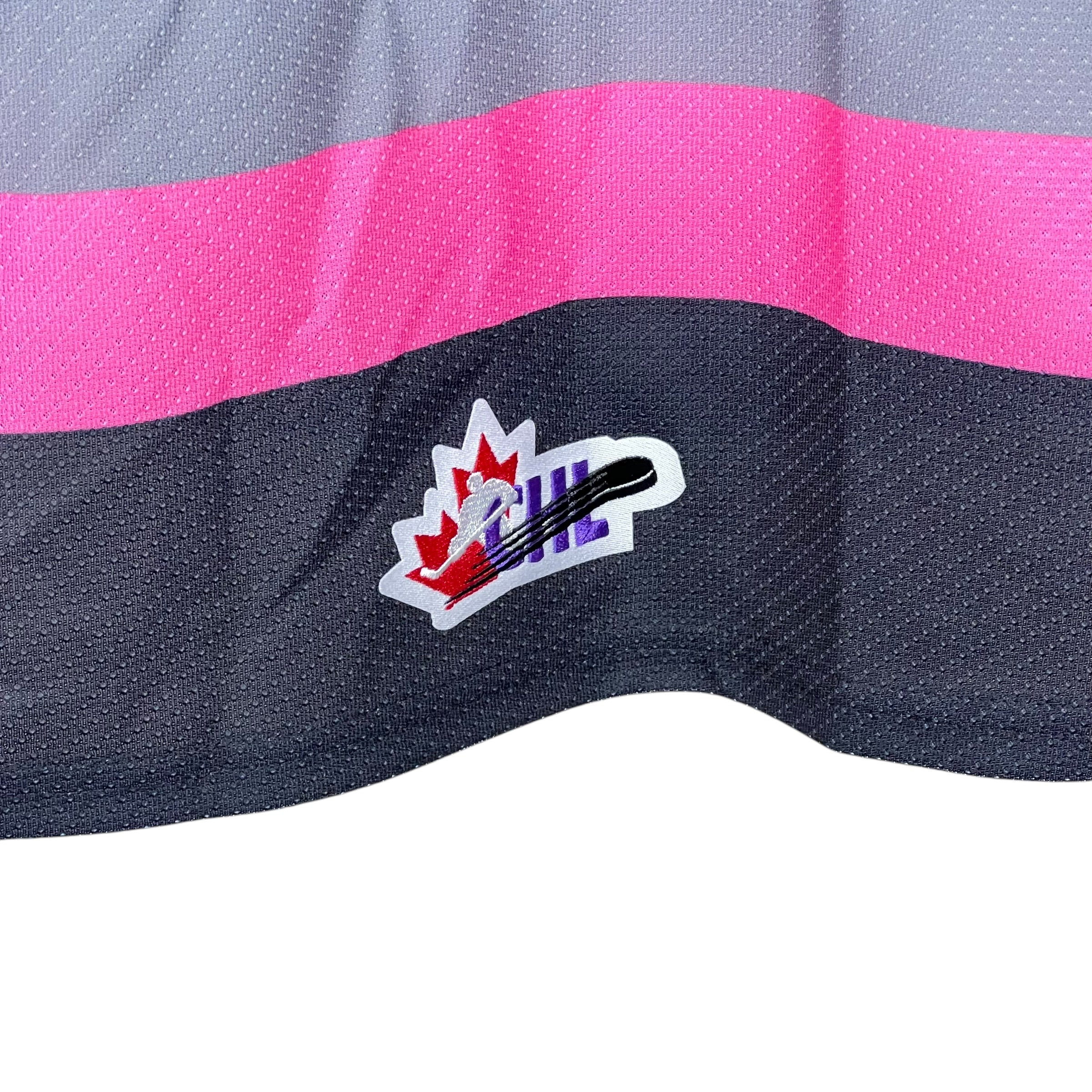 Vintage CCM CHL Calgary Hitmen 20th Anniversary Edition Jersey Black