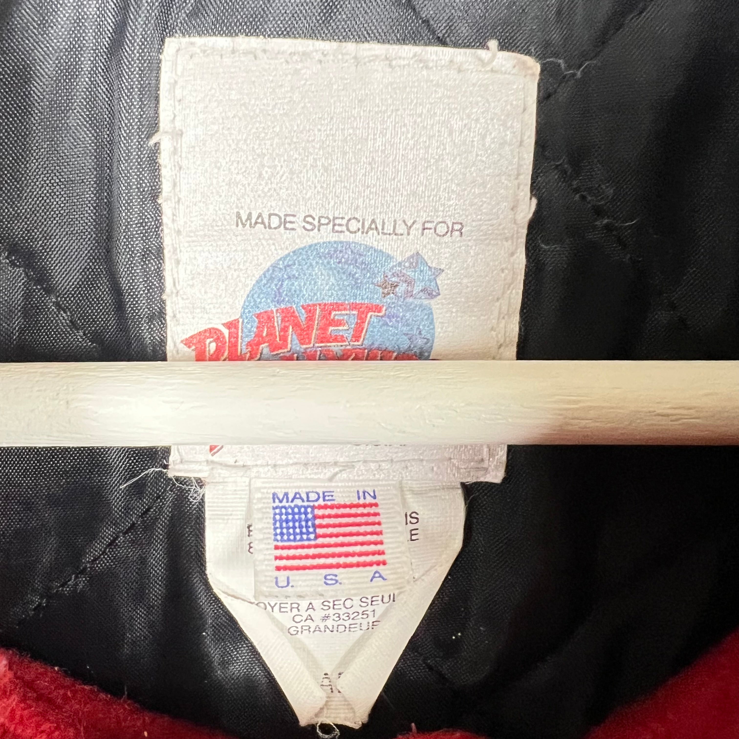 Vintage Youth Planet Hollywood Vancouver Bomber Jacket