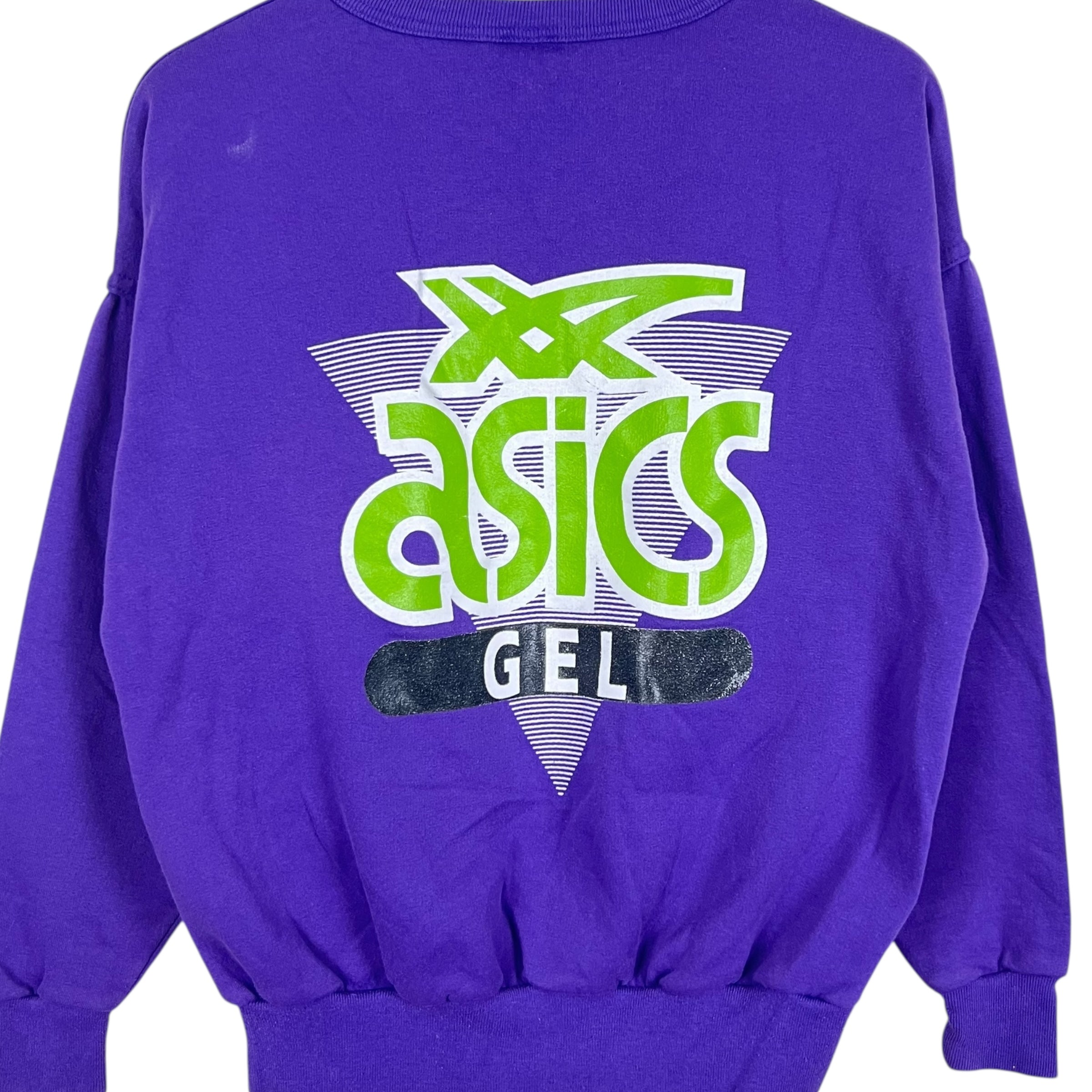 Vintage Asics Gel Promo Crewneck Purple