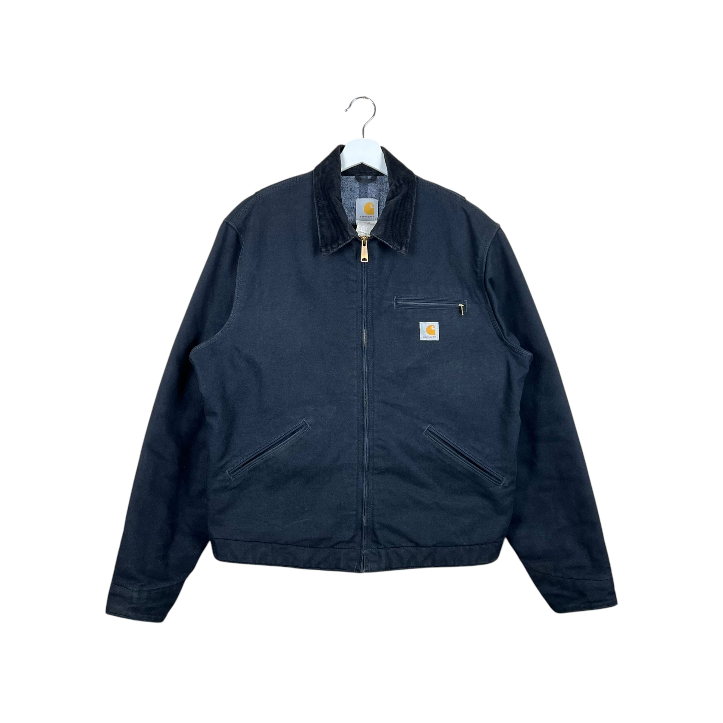 Vintage Carhartt Blanket Lined Detroit Jacket Black