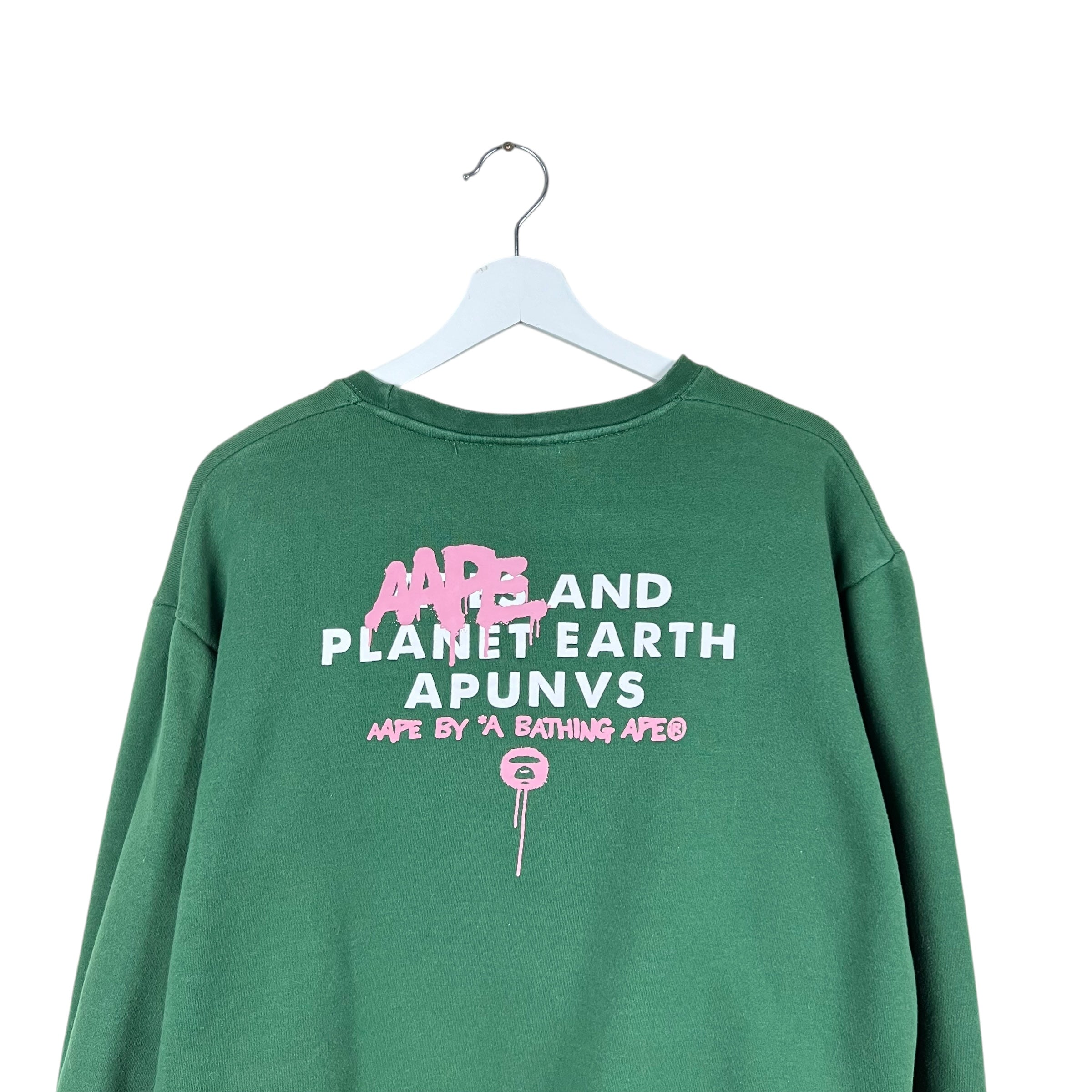 Aape Apunvs Crewneck Green