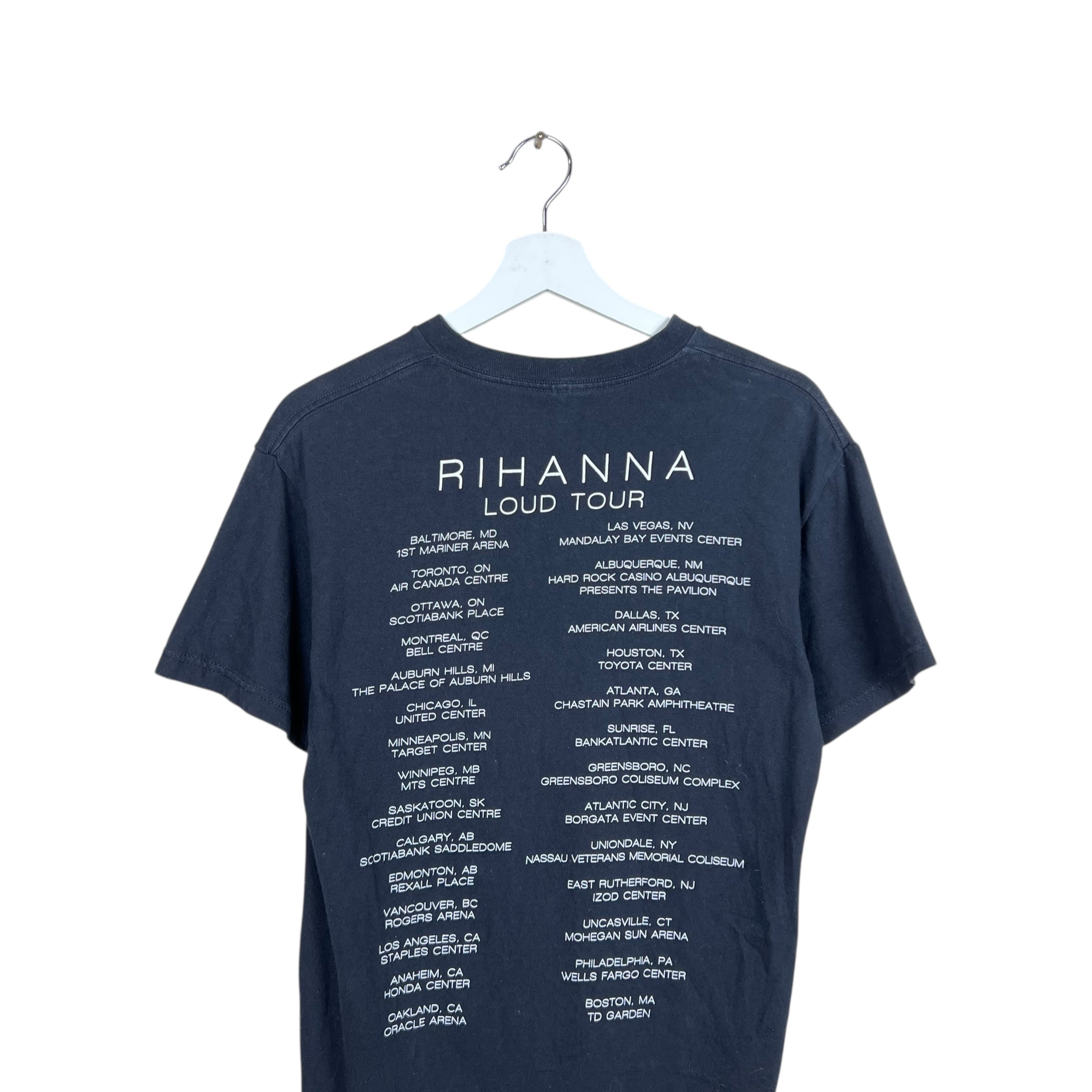 2011 Rihanna Loud Tour Tee Black