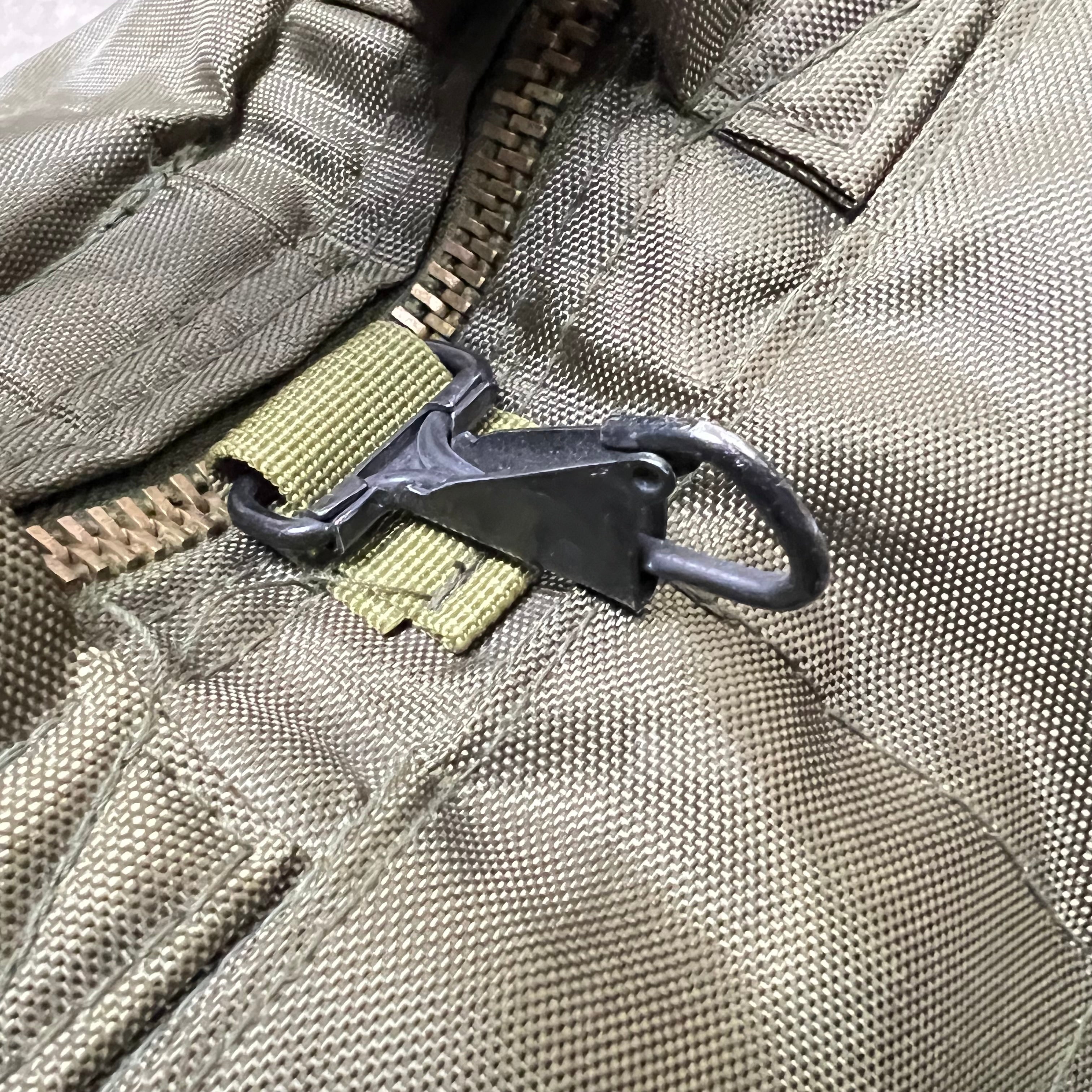 Vintage 80’s Made In Korea Military Flyer Helmet Bag Olive Green