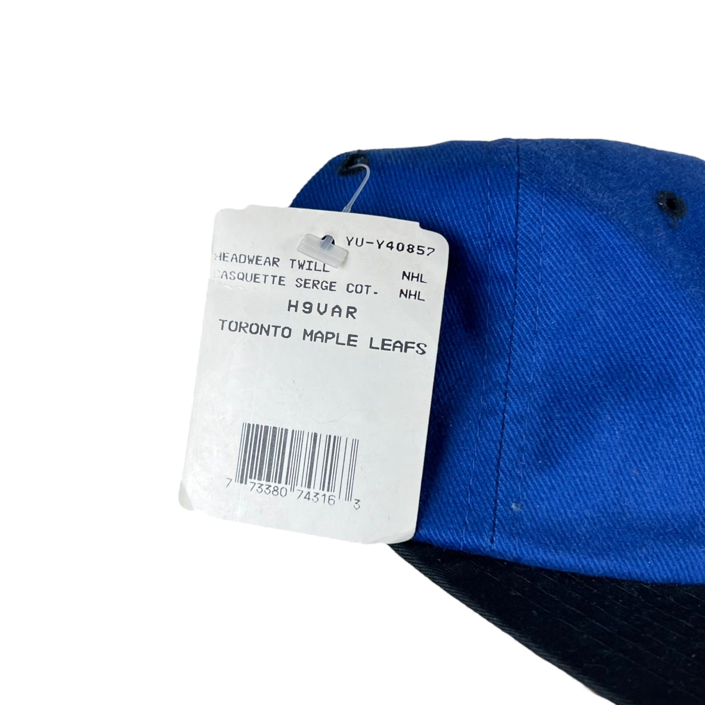 Vintage Starter NHL Toronto Maple Leafs Logo StrapBack Blue