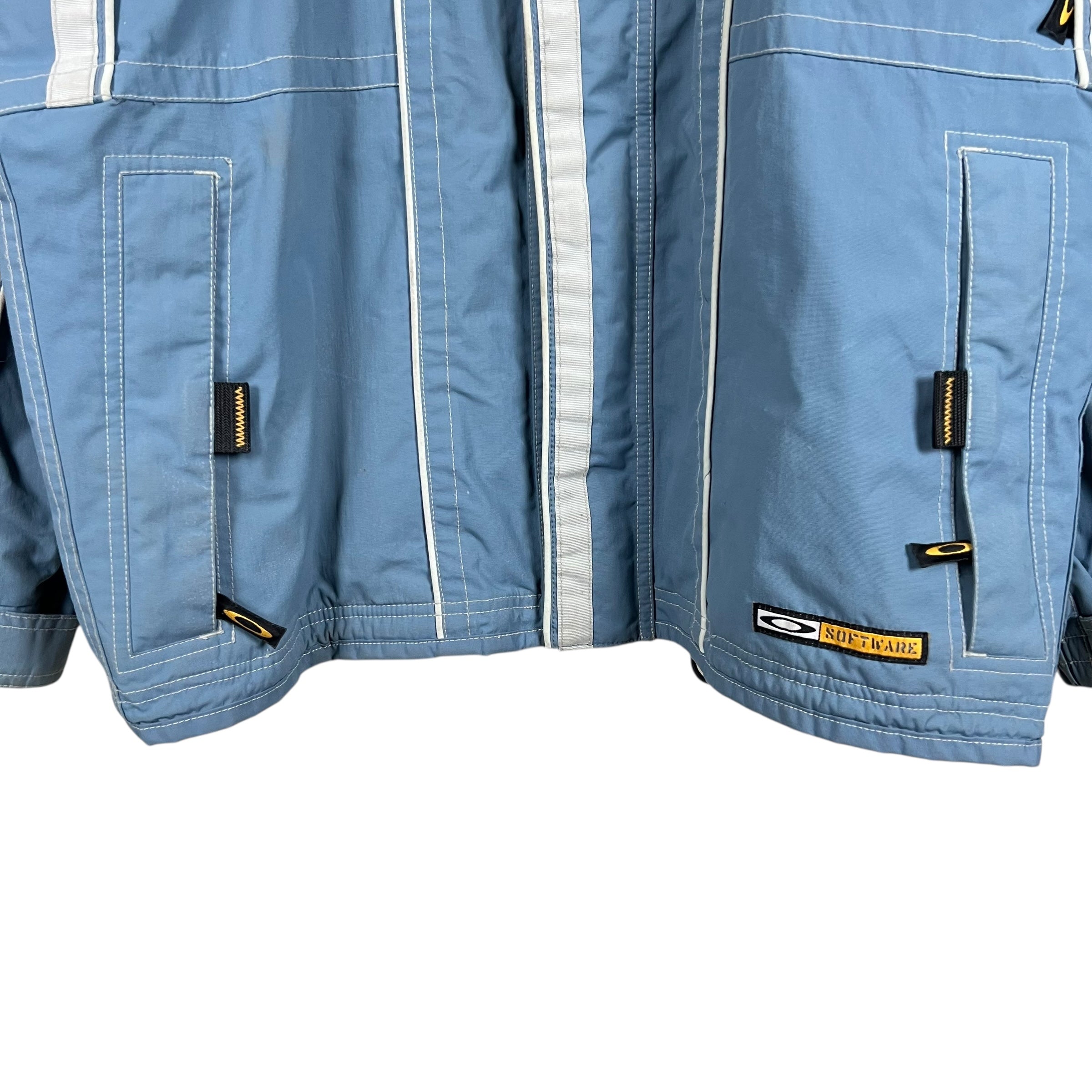 Vintage Oakley Software Ski Jacket Baby Blue