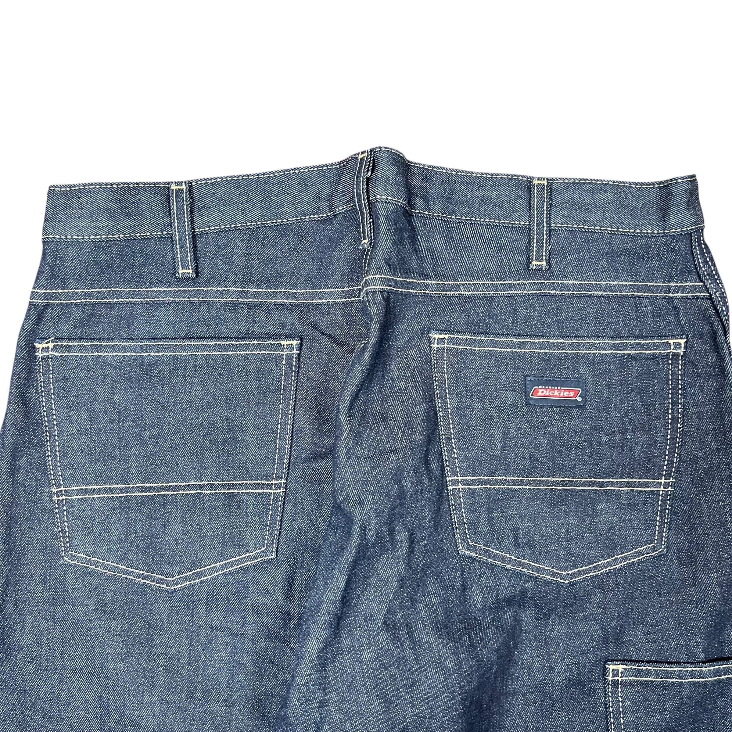 Vintage Dickies Loose Fit Heavyweight Denim Dark Indigo