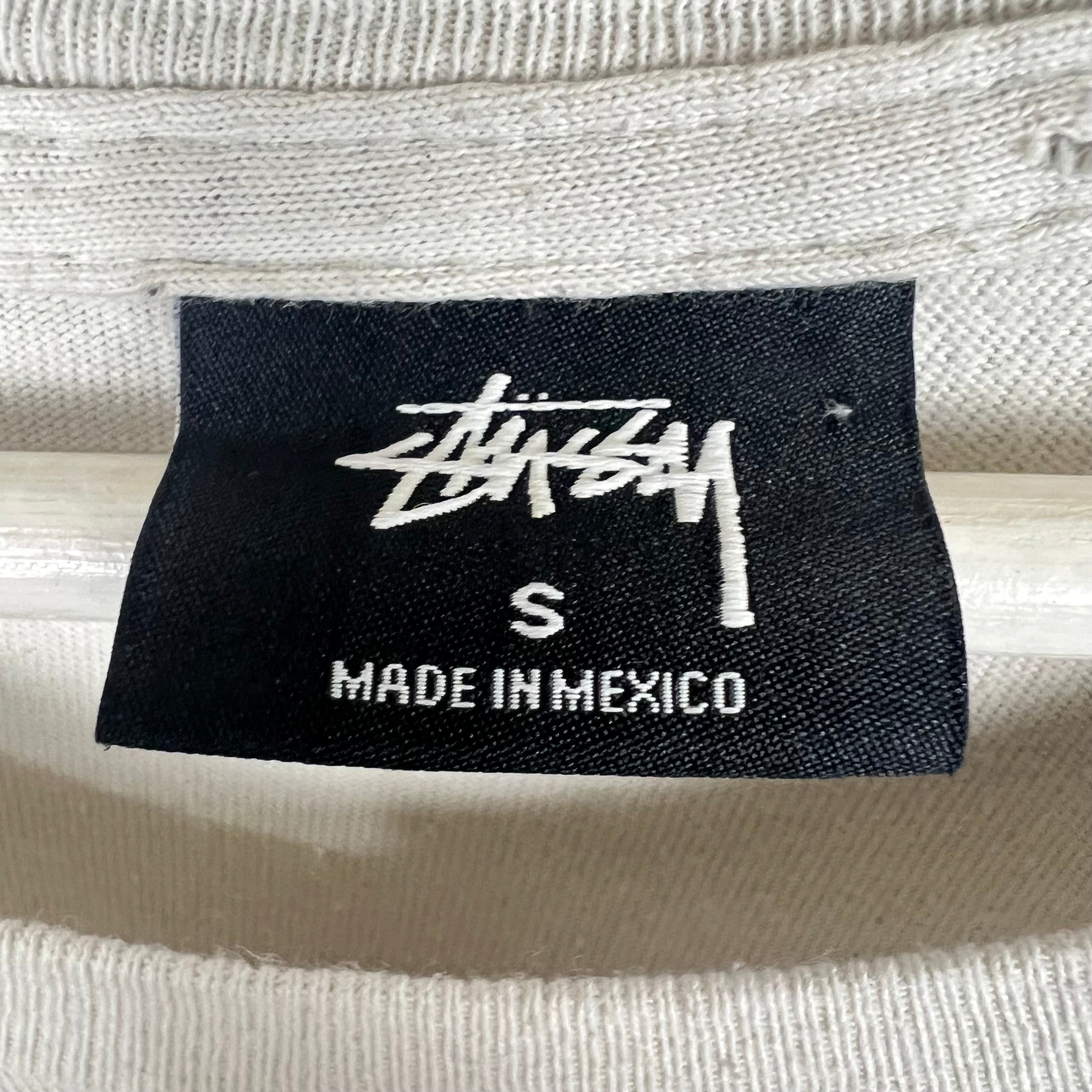 Stussy Basic Tee Lilac/White