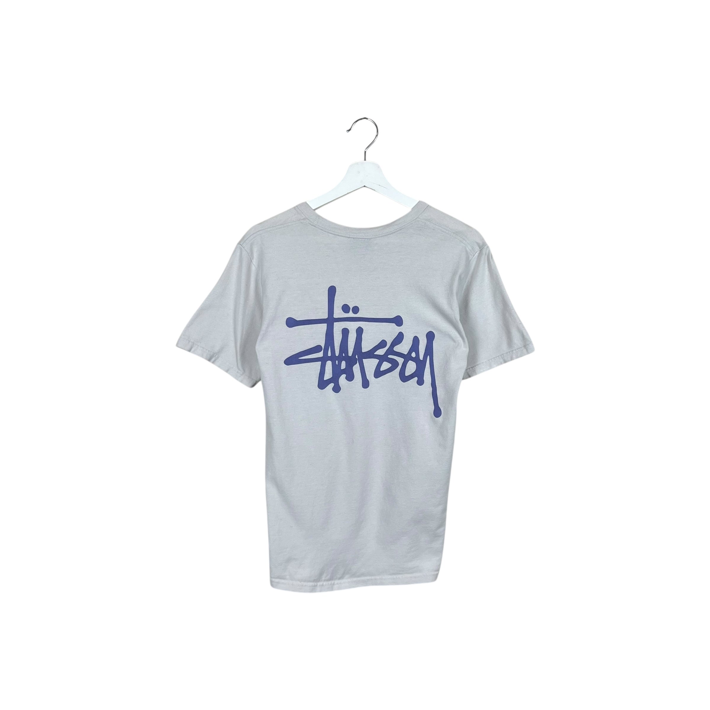Stussy Basic Tee Lilac/White