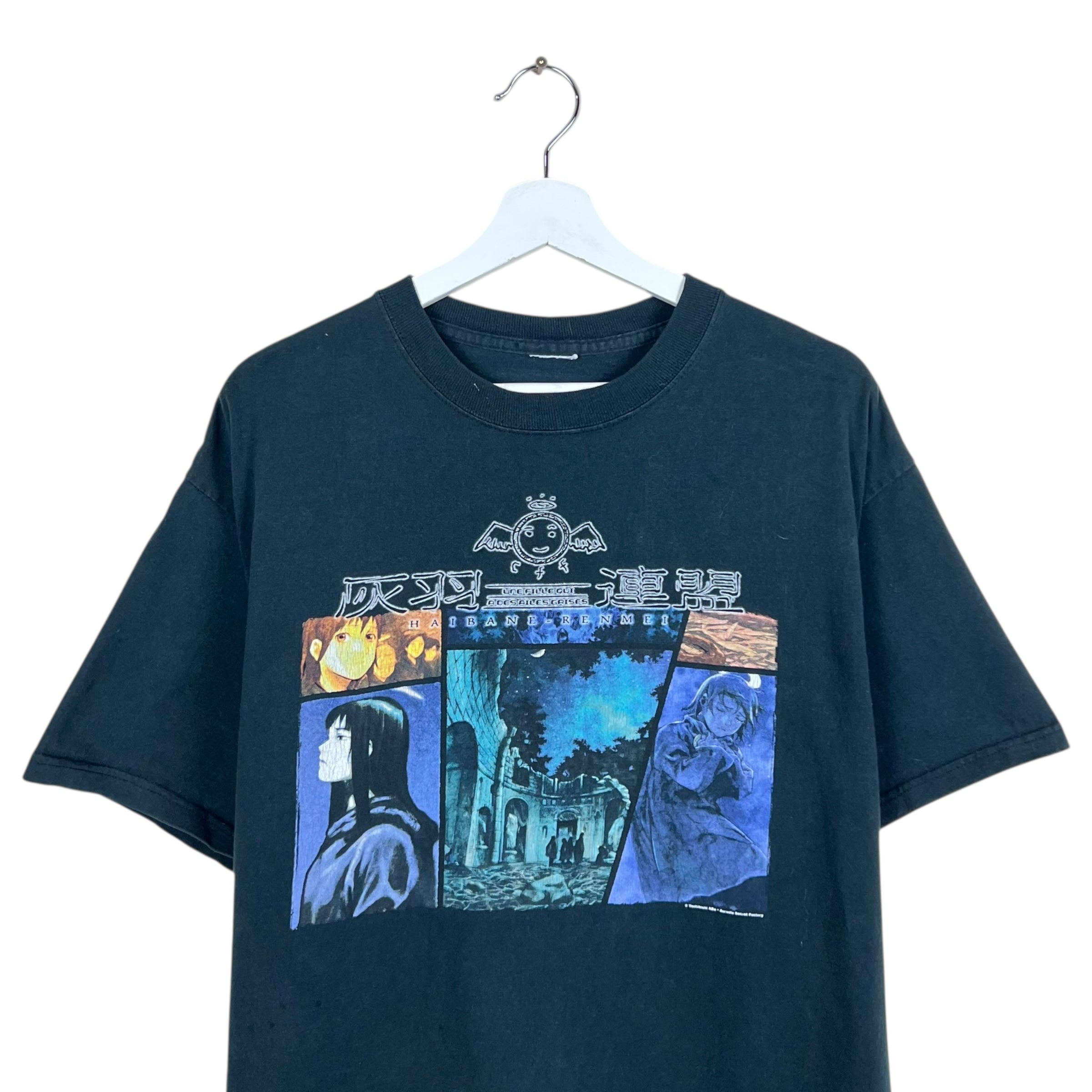 2000’s Haibane Renmei Promo Tee Faded Black