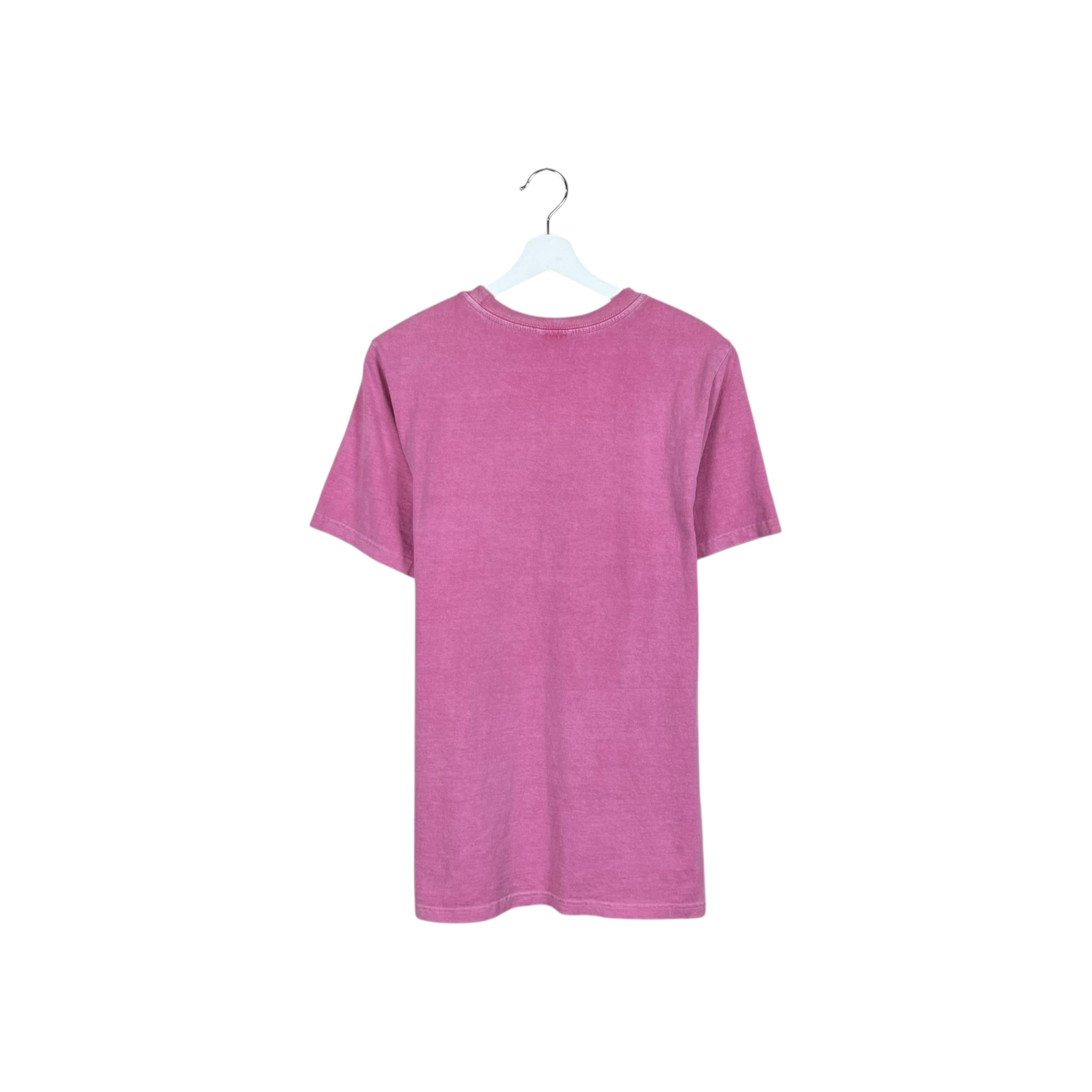 Stussy Rolling TV Pigment Dyed Tee Pink