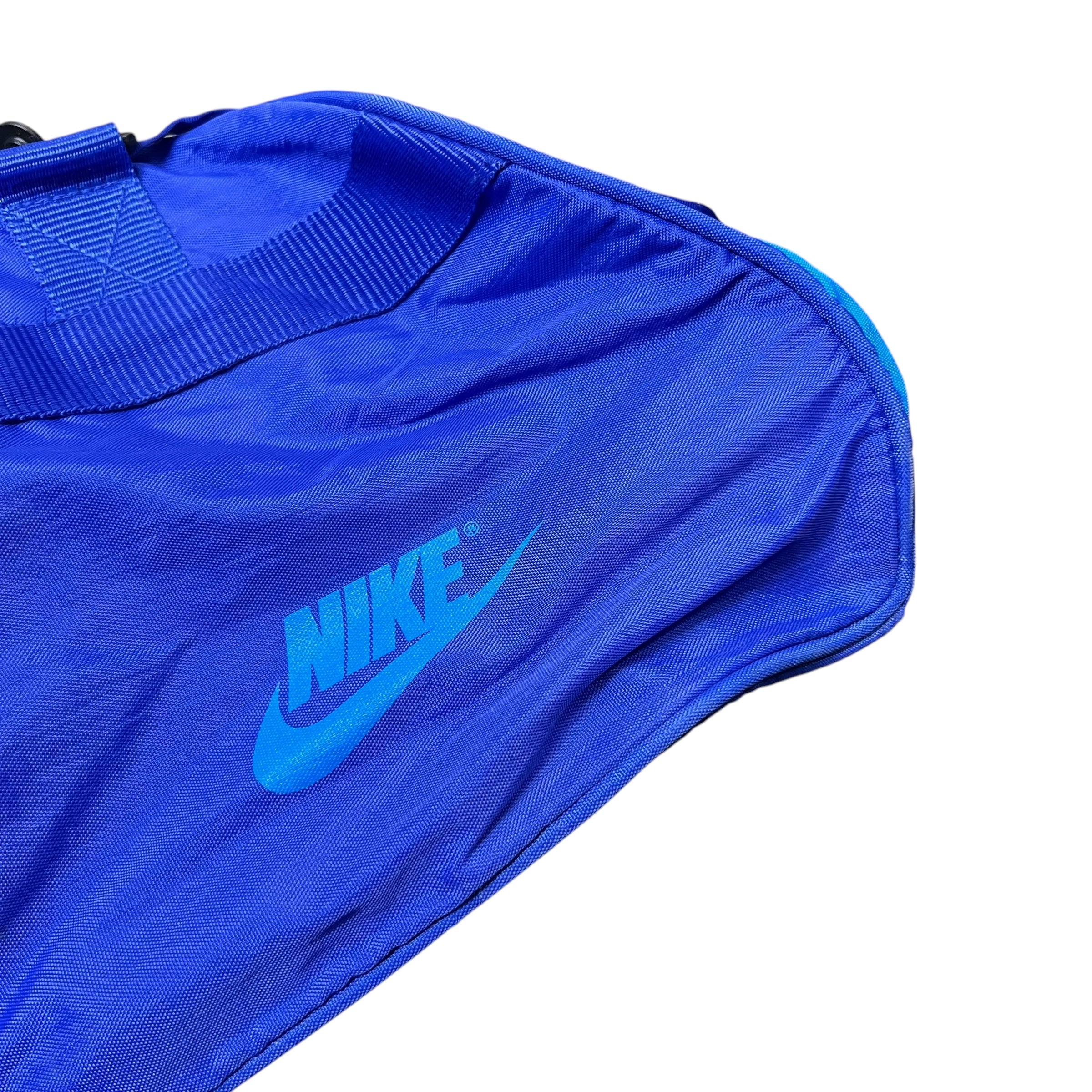 Vintage 80’s Nike Air Jordan Sports Duffle Bag Teal/Purple