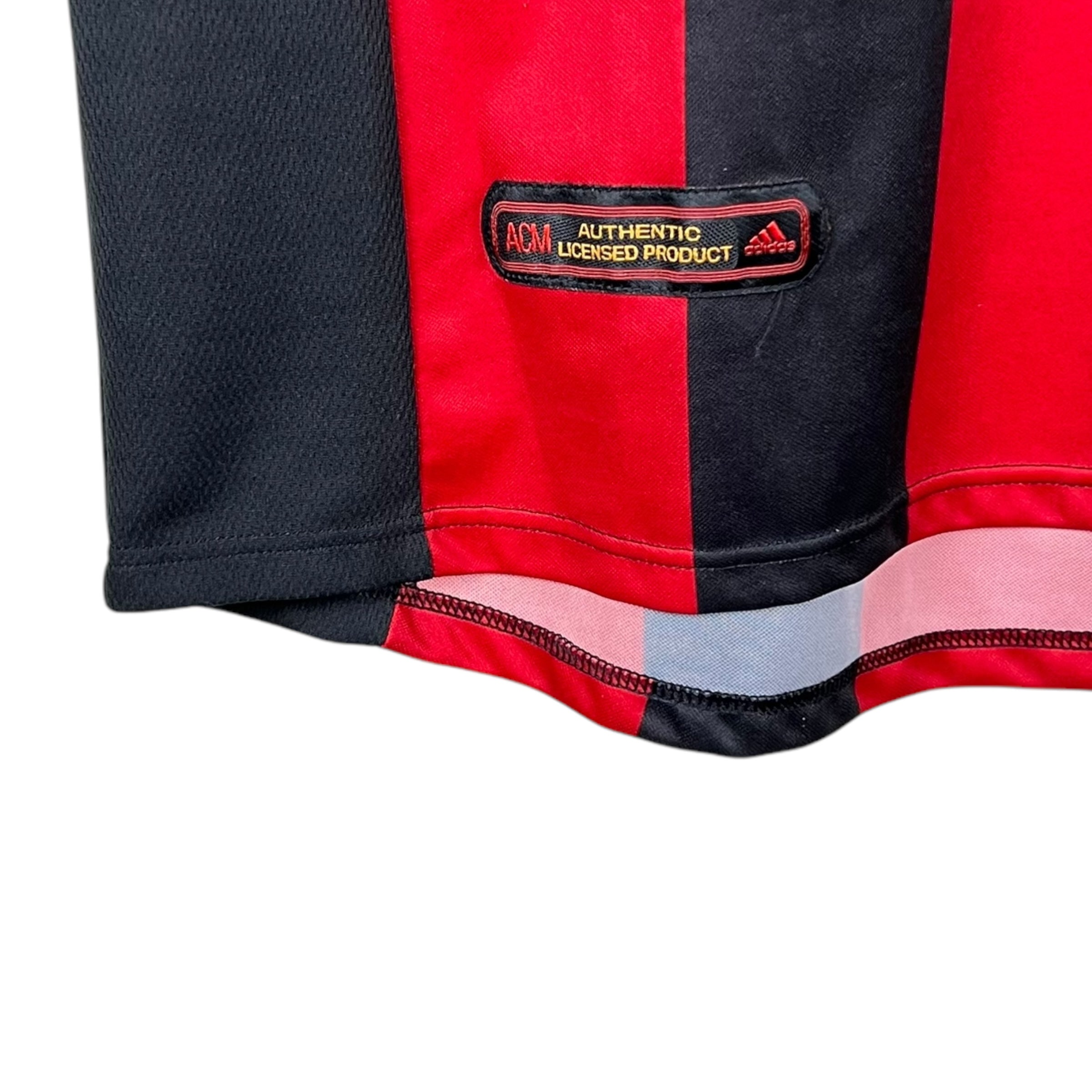 2001 Adidas AC Milan Blank Home Jersey
