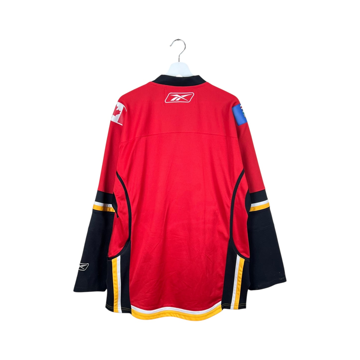 Vintage Reebok Calgary Flames Blank Away Jersey